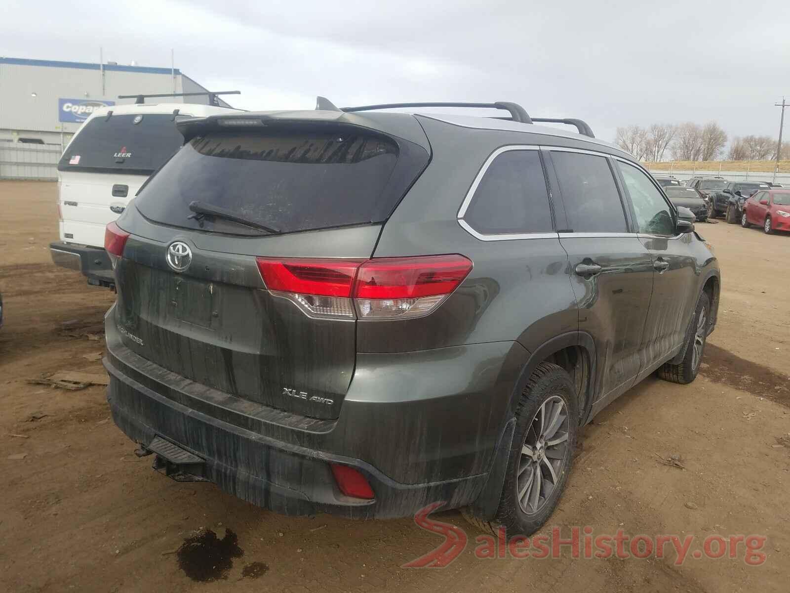 5TDJZRFH0JS881177 2018 TOYOTA HIGHLANDER