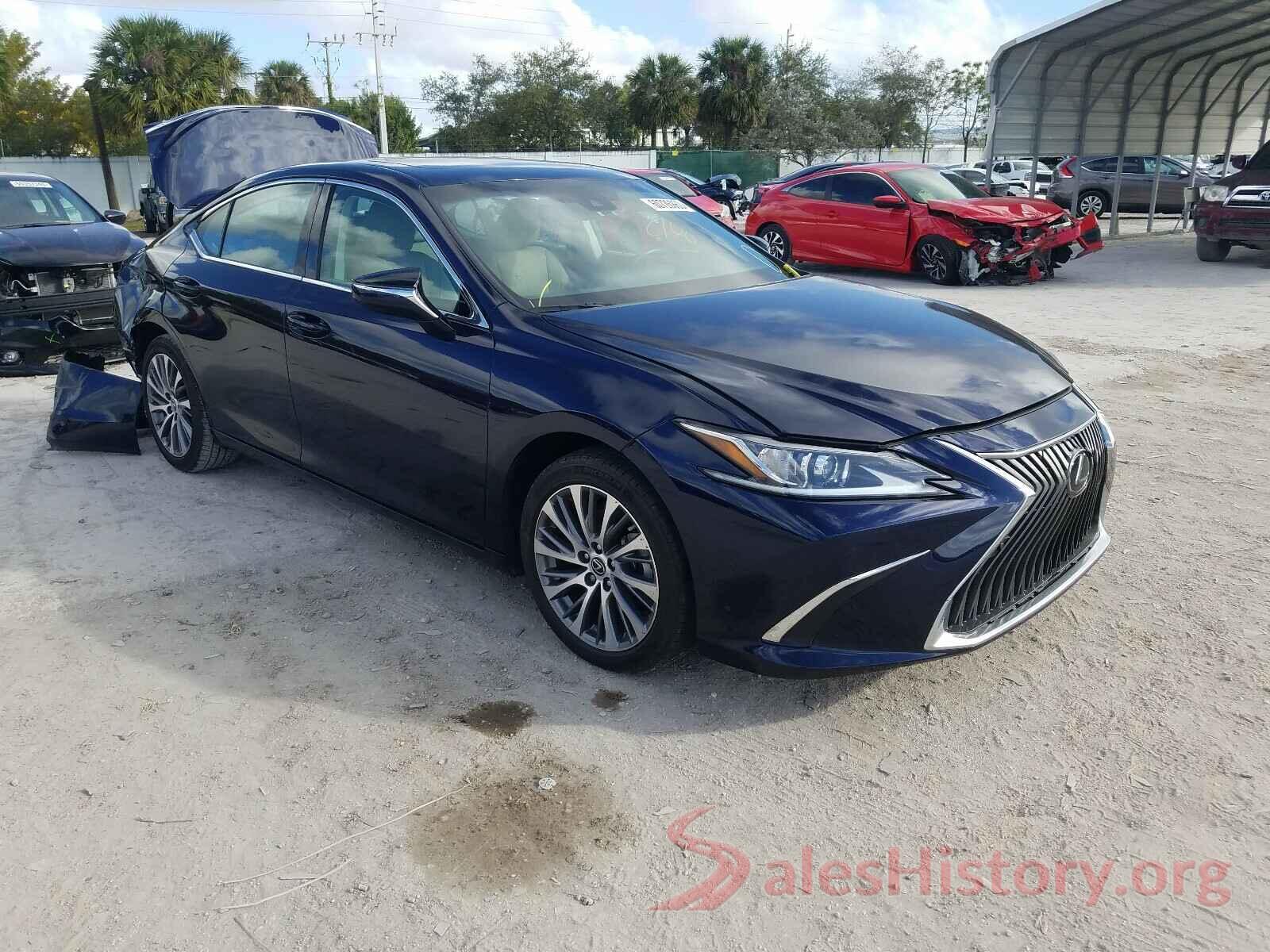 58ABZ1B15KU012199 2019 LEXUS ES350