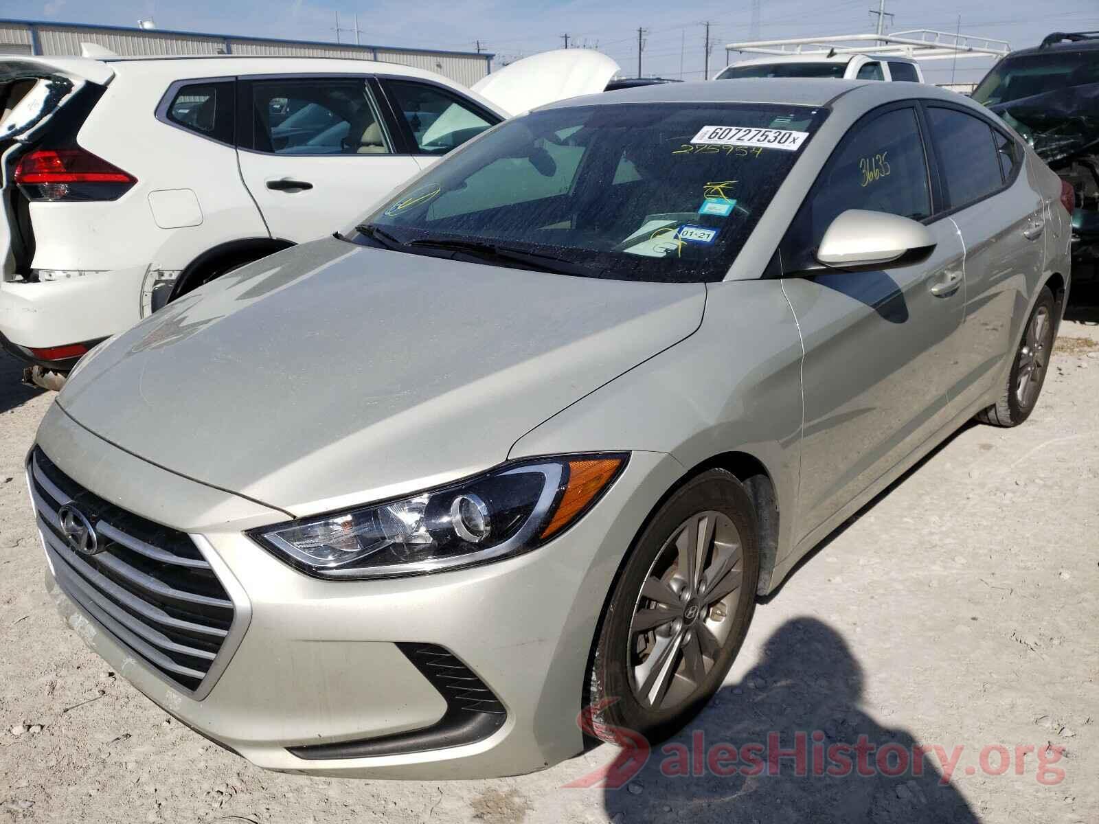 5NPD84LF9JH275954 2018 HYUNDAI ELANTRA