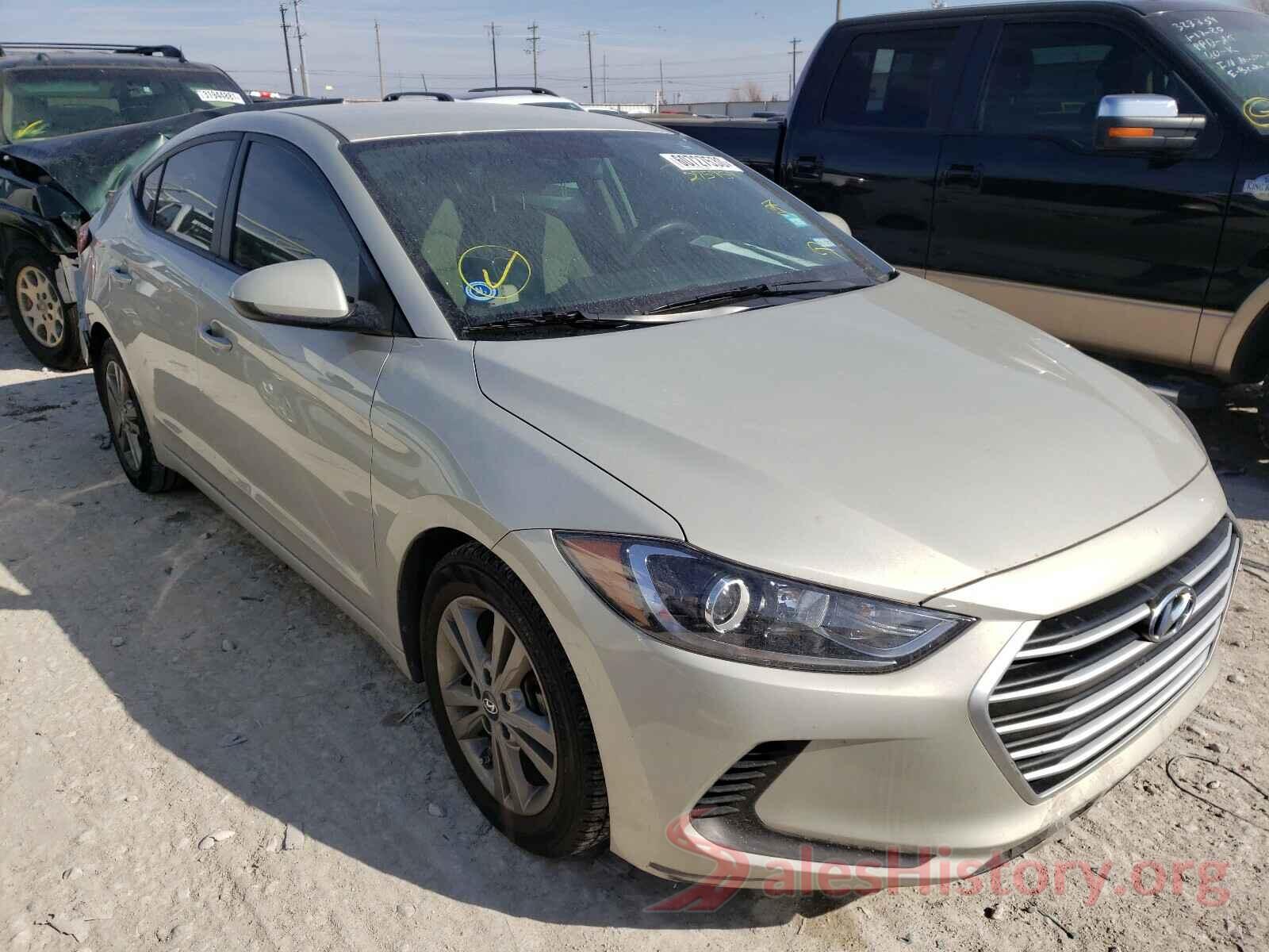 5NPD84LF9JH275954 2018 HYUNDAI ELANTRA