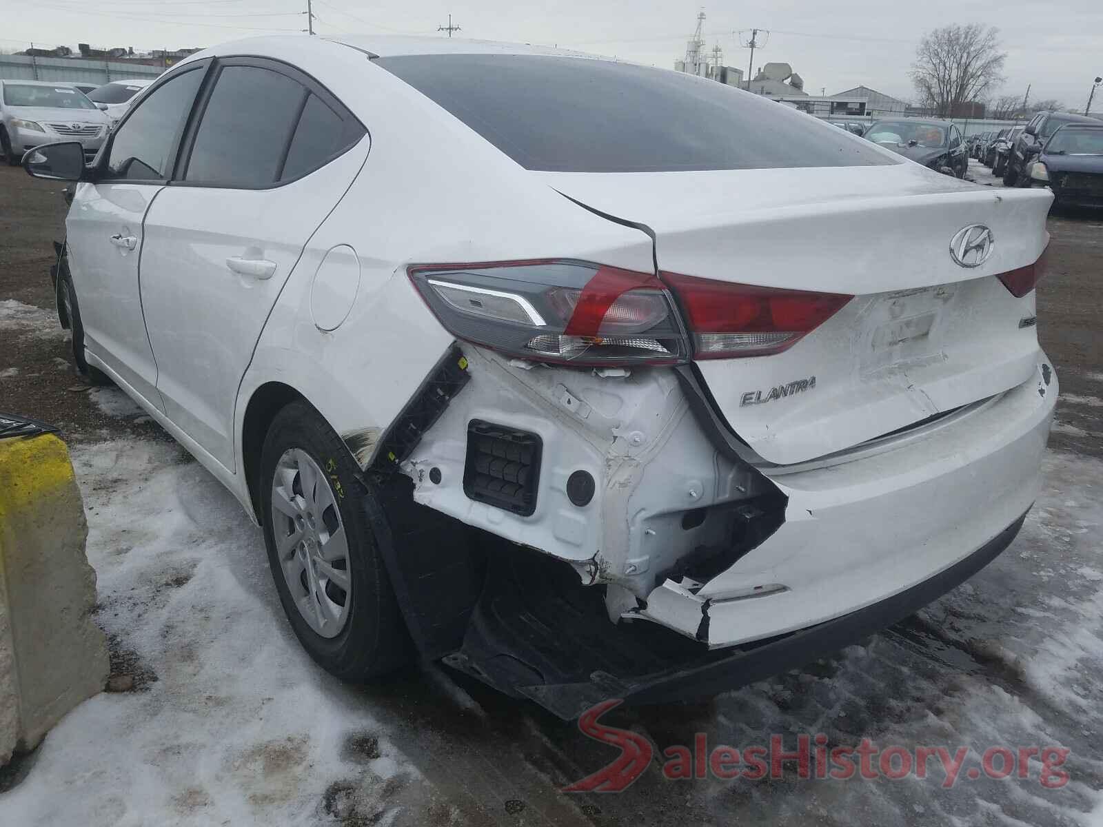 5NPD74LF2JH329016 2018 HYUNDAI ELANTRA