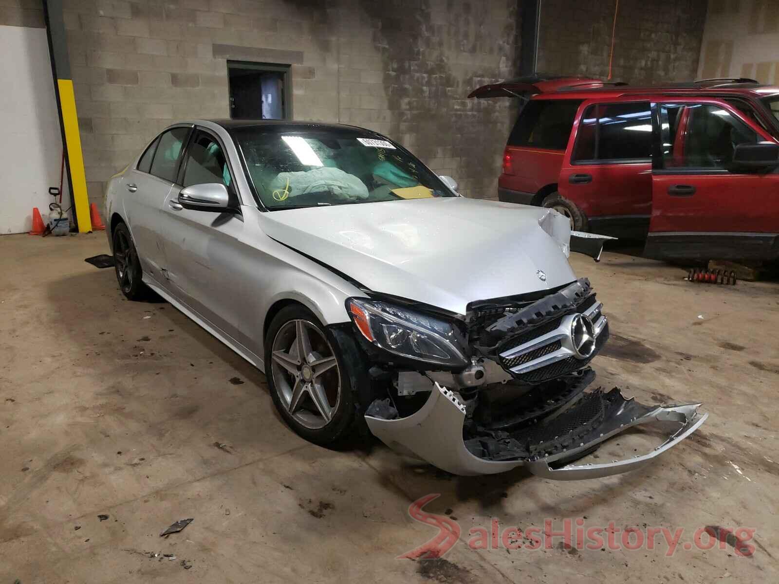 55SWF4KB0GU177947 2016 MERCEDES-BENZ C CLASS