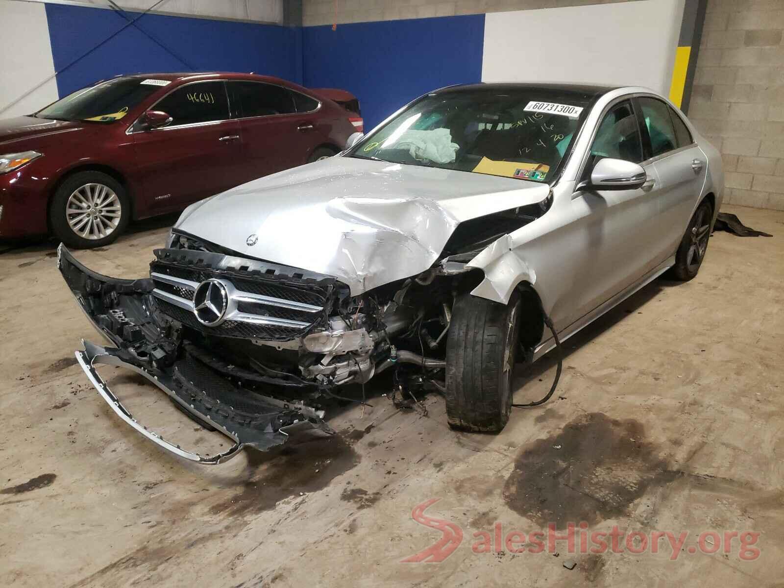 55SWF4KB0GU177947 2016 MERCEDES-BENZ C CLASS