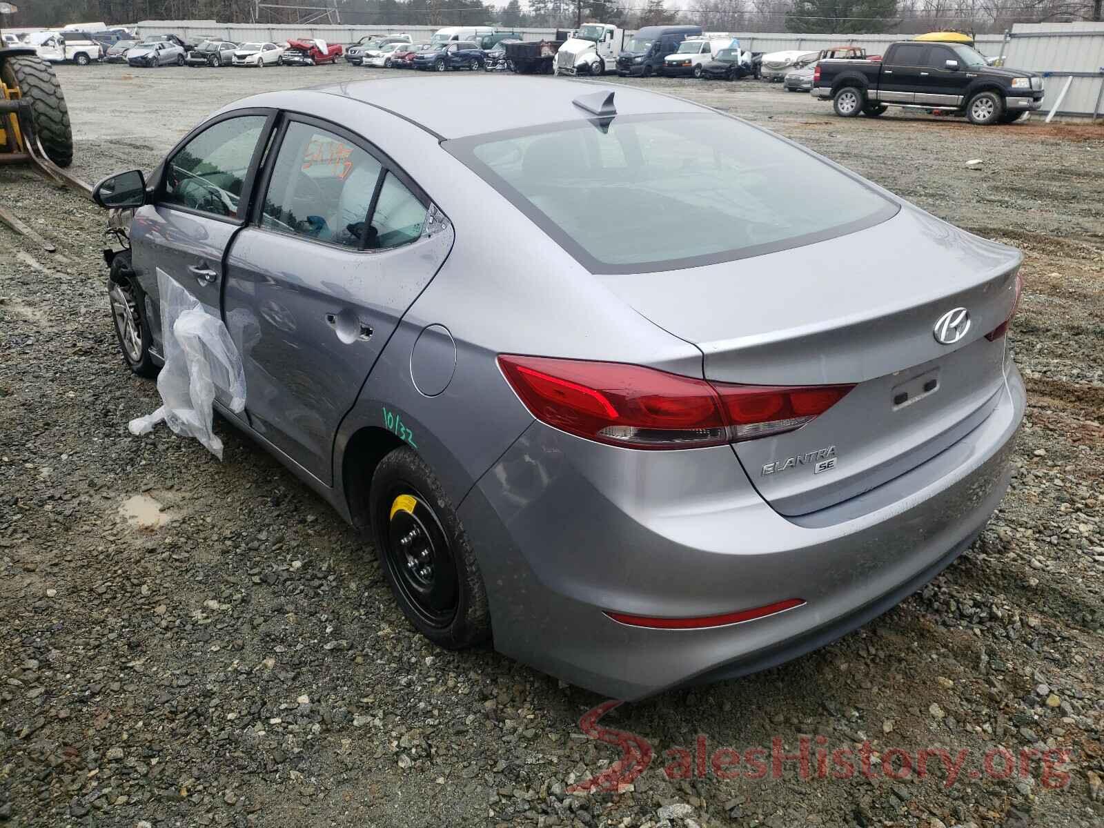 5NPD74LF1HH140156 2017 HYUNDAI ELANTRA