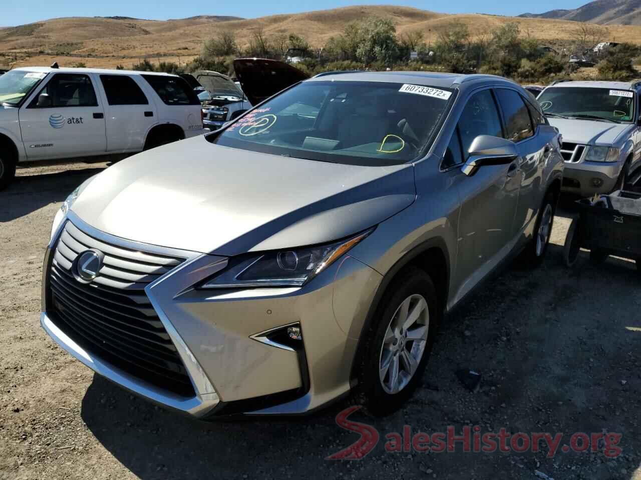 2T2BZMCA9HC108009 2017 LEXUS RX350