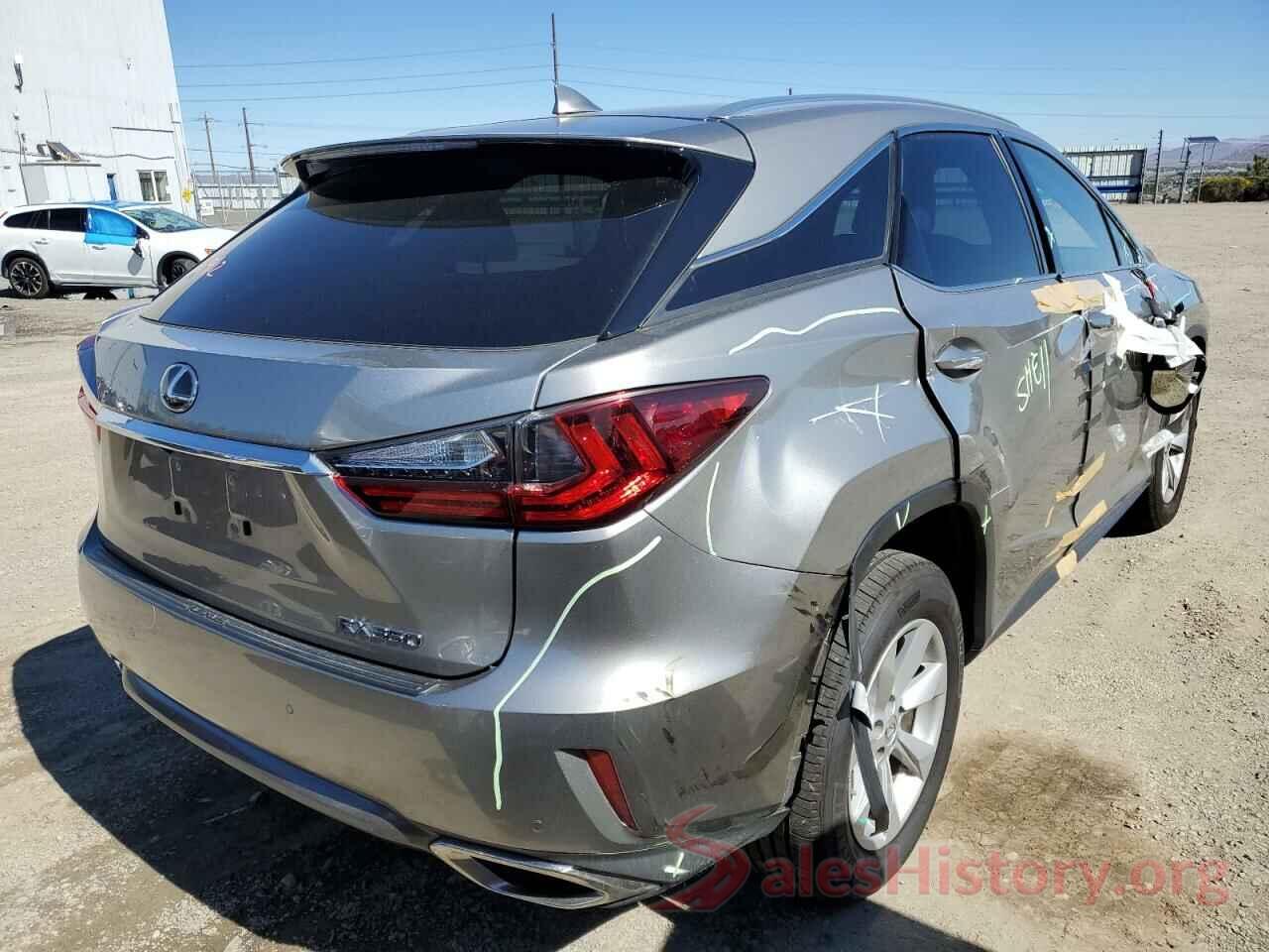 2T2BZMCA9HC108009 2017 LEXUS RX350