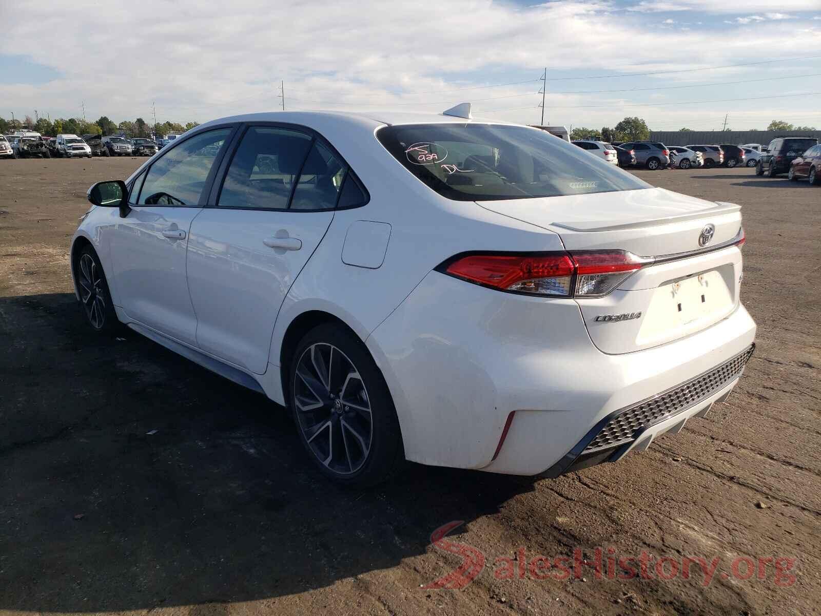 JTDS4RCE7LJ025517 2020 TOYOTA COROLLA