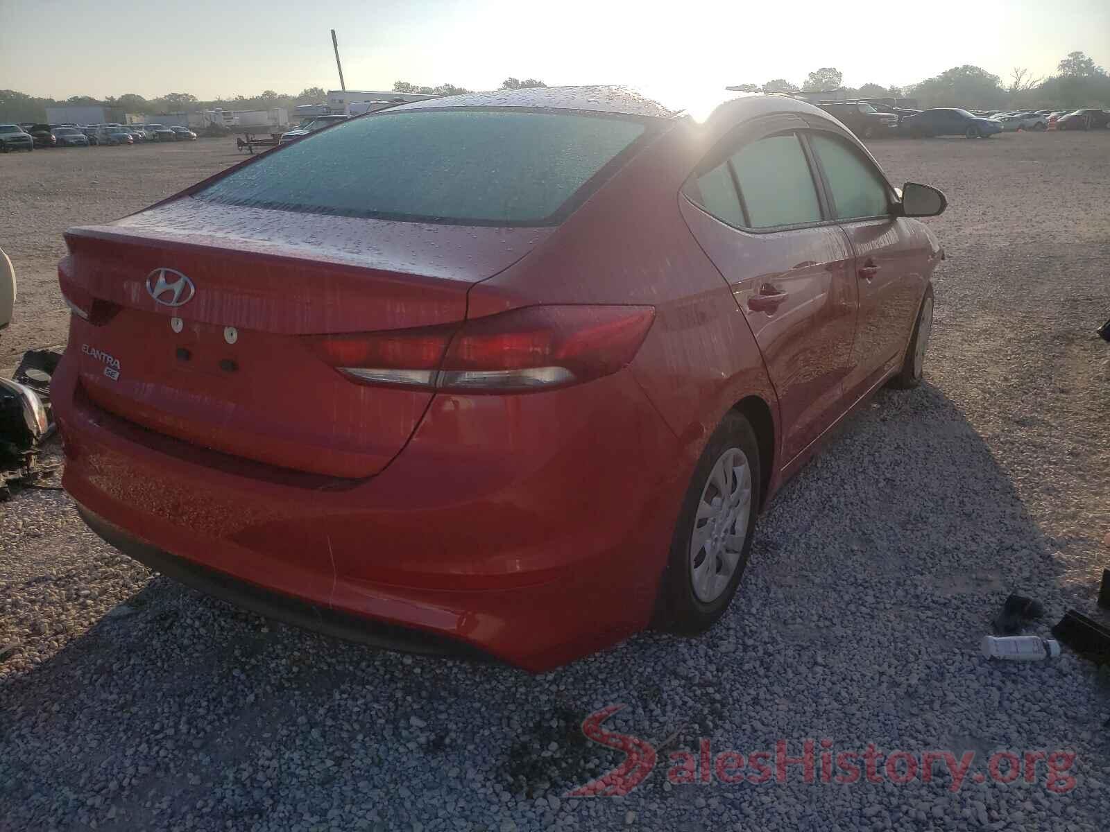 5NPD74LF5JH331231 2018 HYUNDAI ELANTRA