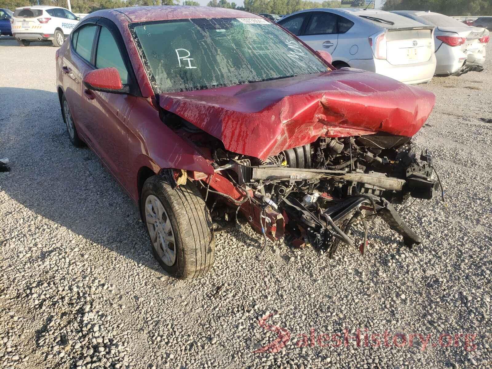 5NPD74LF5JH331231 2018 HYUNDAI ELANTRA