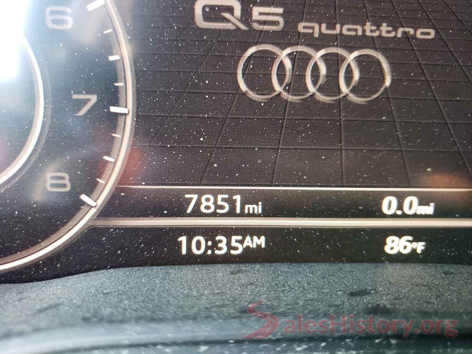 WA1CNAFY0K2018467 2019 AUDI Q5