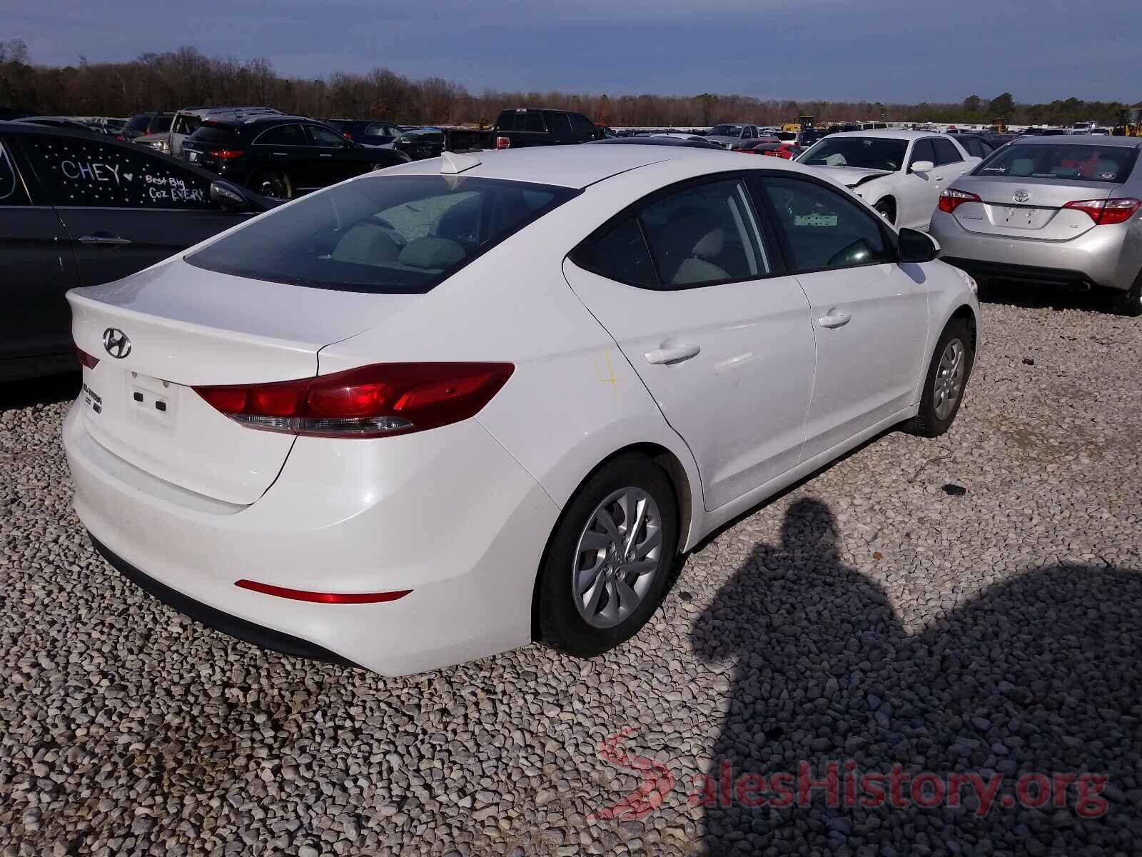 5NPD74LF7HH148987 2017 HYUNDAI ELANTRA