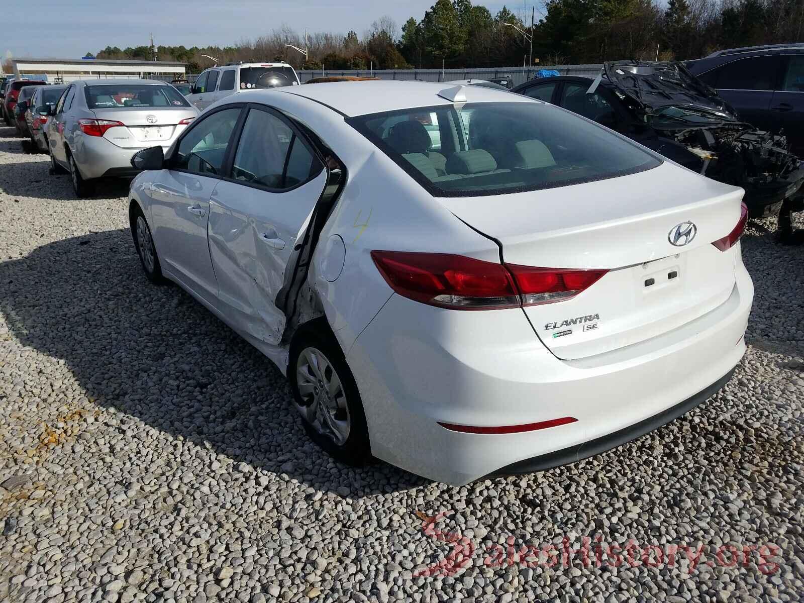 5NPD74LF7HH148987 2017 HYUNDAI ELANTRA