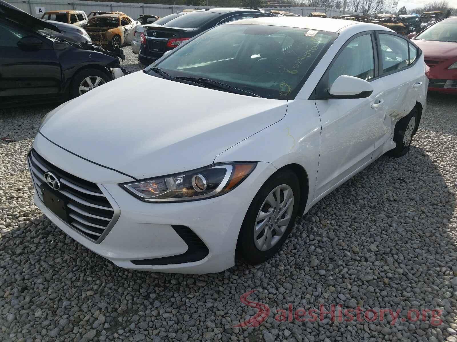 5NPD74LF7HH148987 2017 HYUNDAI ELANTRA