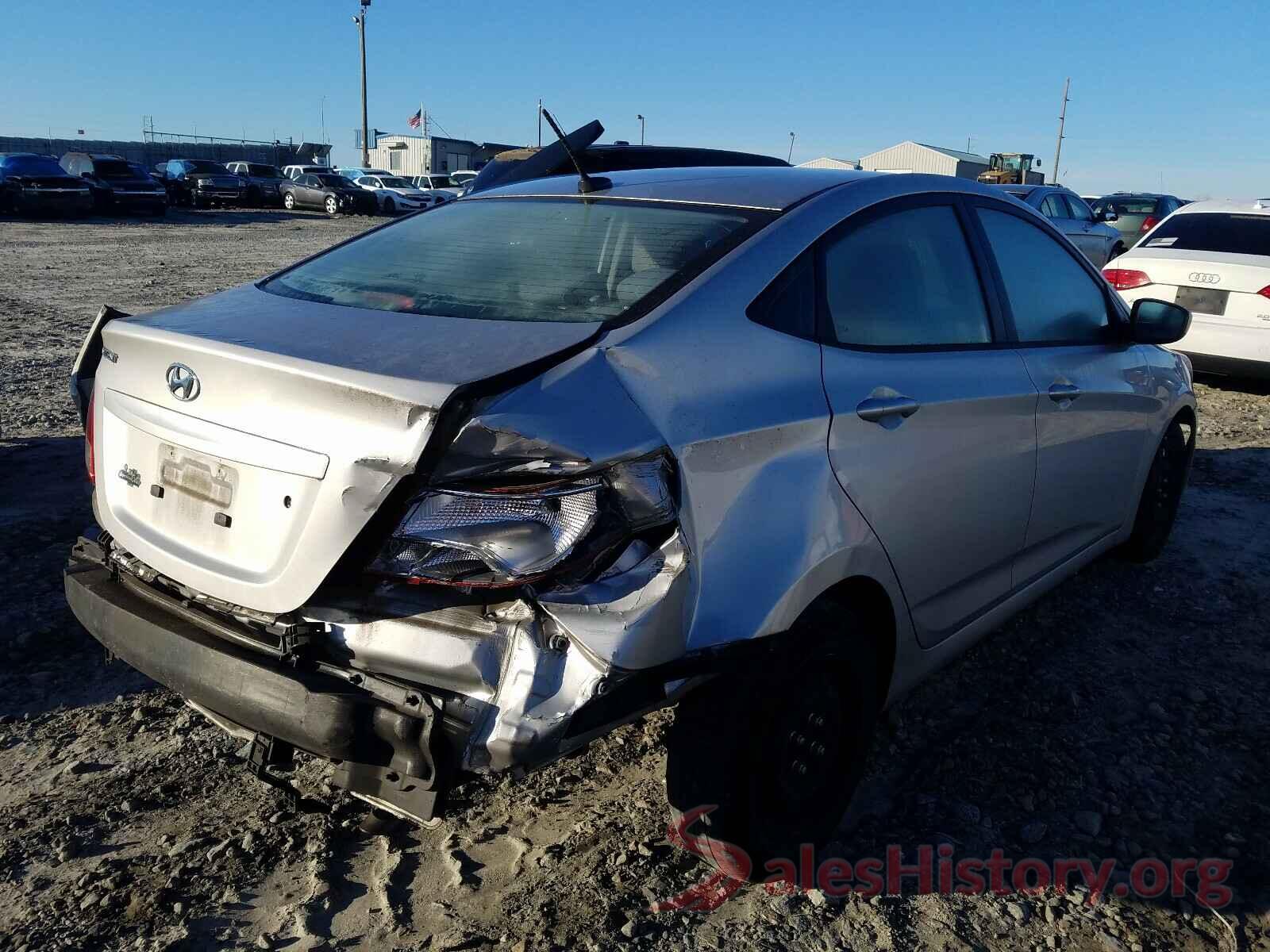 KMHCT4AE4GU948907 2016 HYUNDAI ACCENT