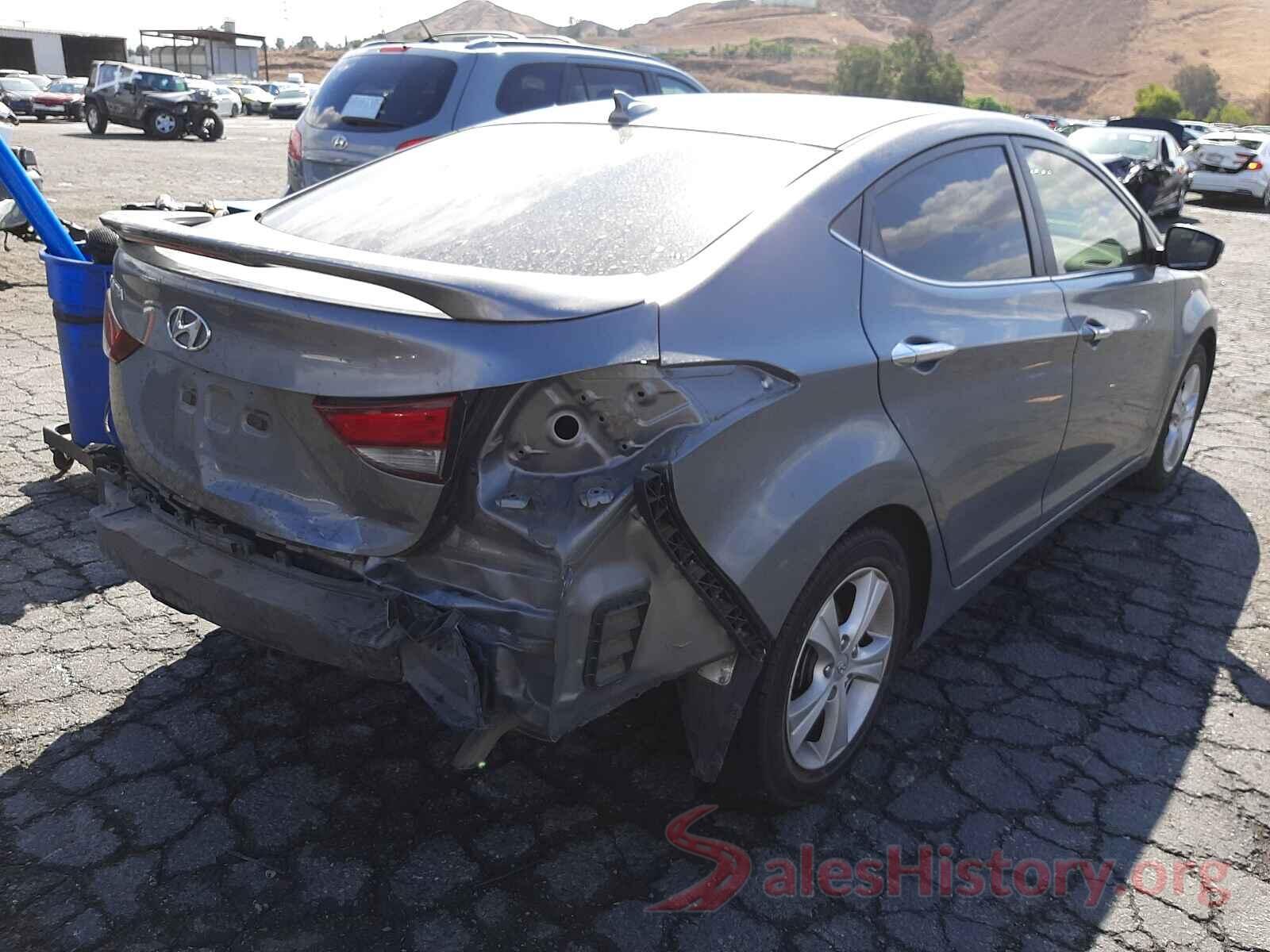 KMHDH4AE5GU584809 2016 HYUNDAI ELANTRA