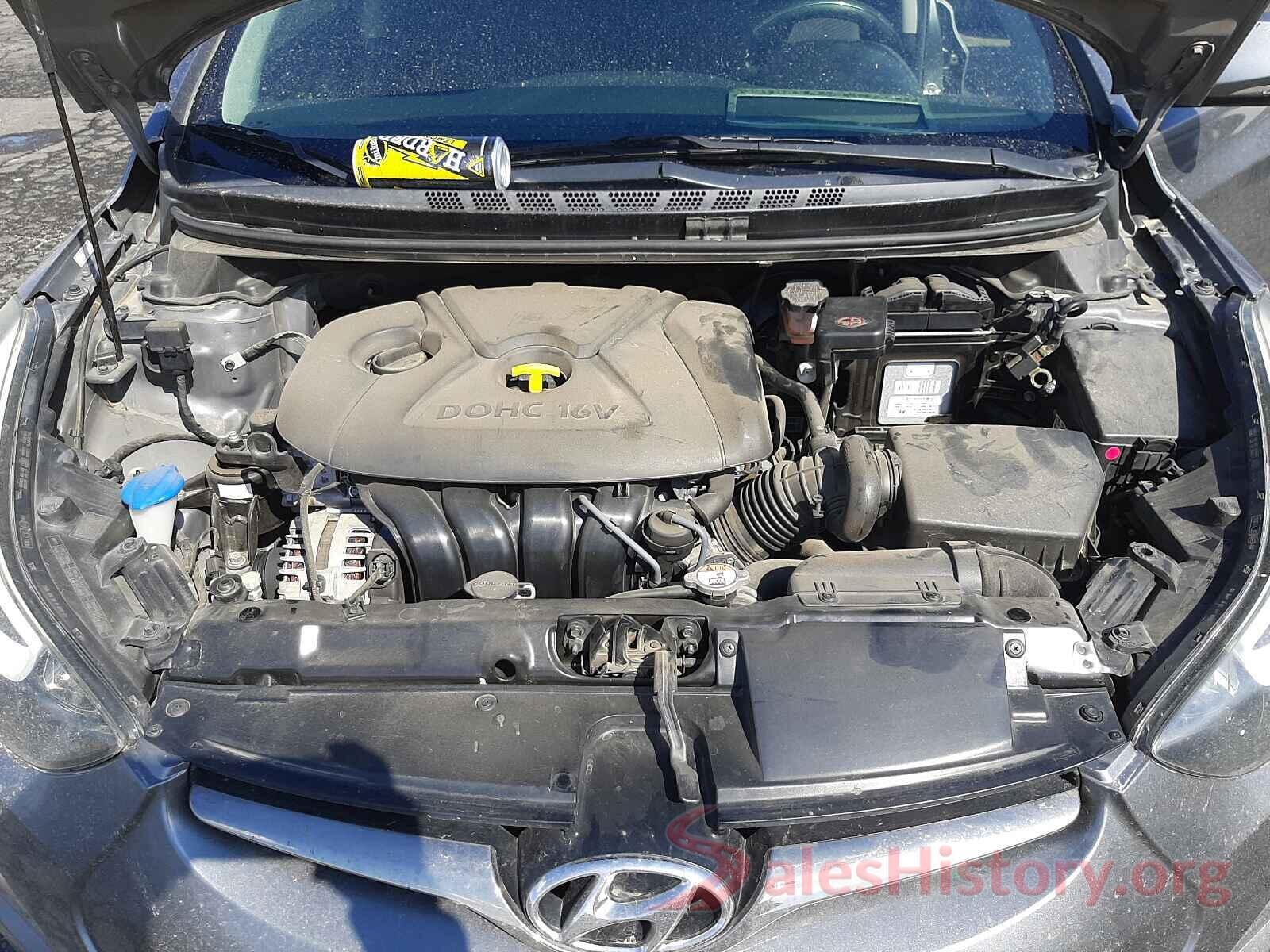 KMHDH4AE5GU584809 2016 HYUNDAI ELANTRA