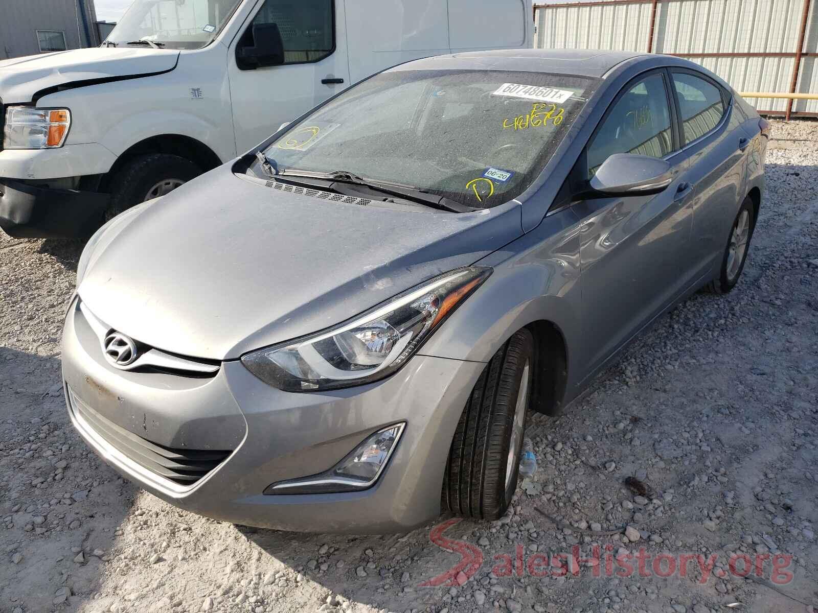 KMHDH4AE5GU481678 2016 HYUNDAI ELANTRA