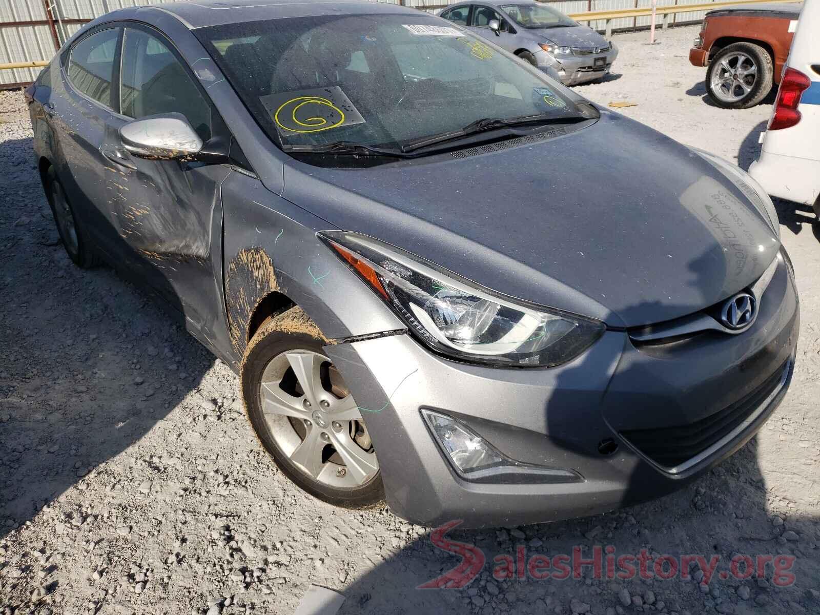 KMHDH4AE5GU481678 2016 HYUNDAI ELANTRA