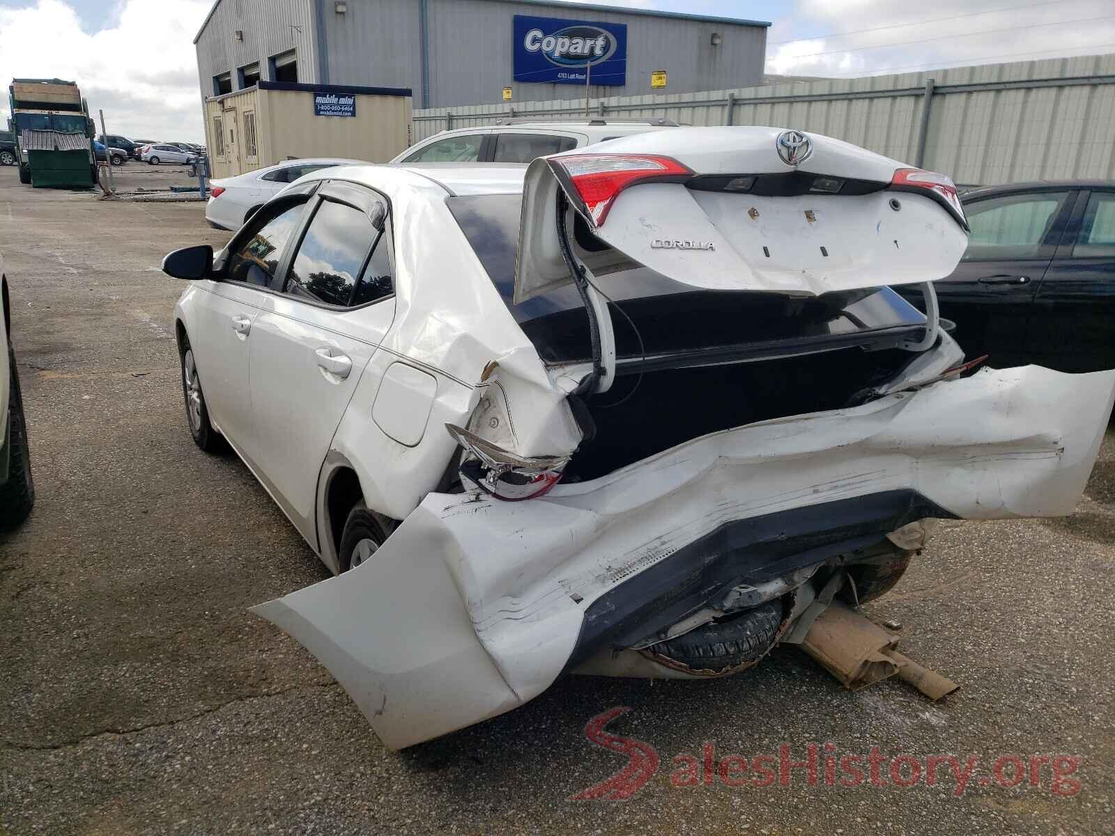 2T1BURHE2GC481595 2016 TOYOTA COROLLA