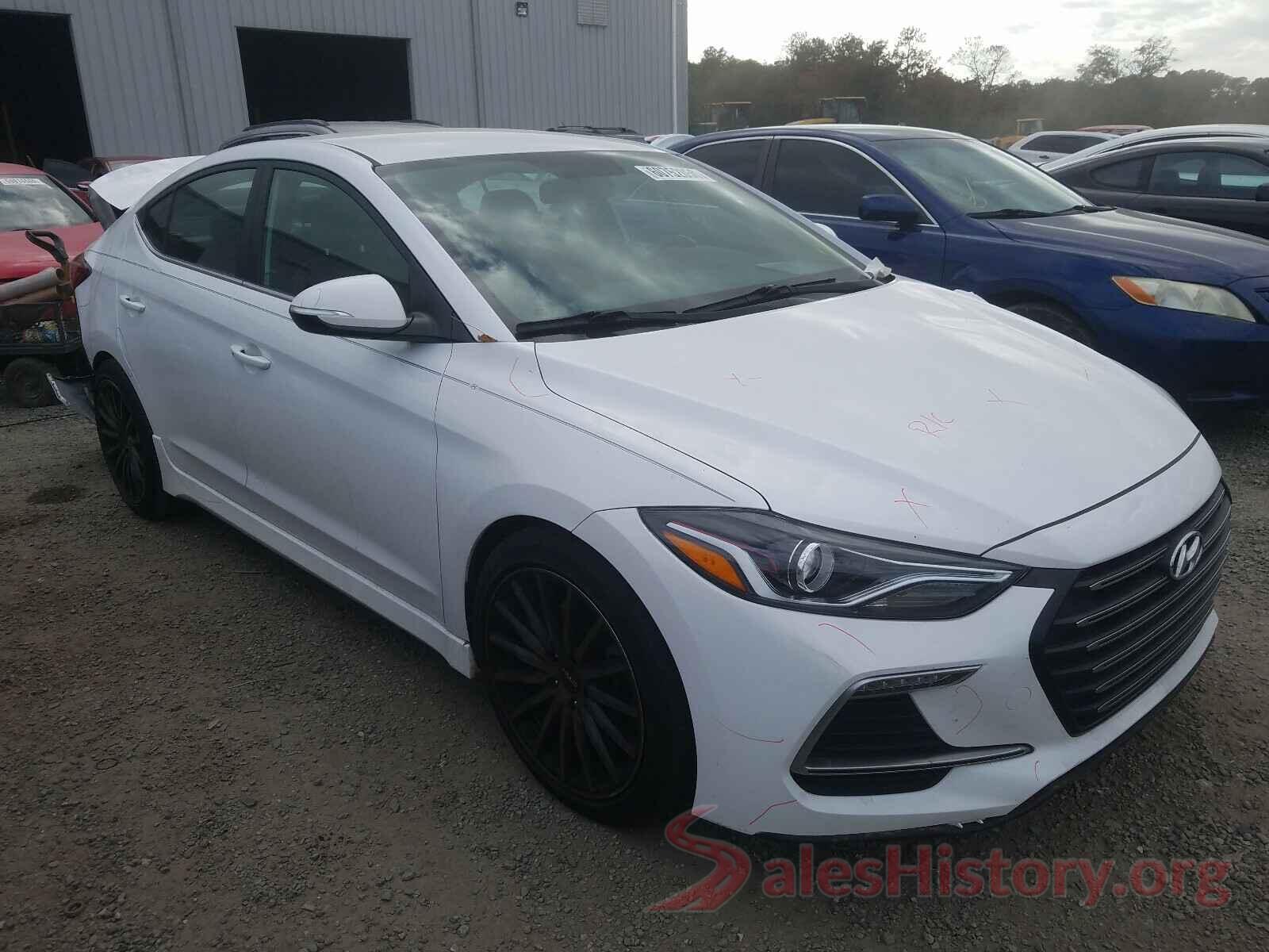 KMHD04LB2HU332205 2017 HYUNDAI ELANTRA