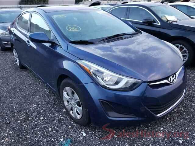 5NPDH4AE7GH770947 2016 HYUNDAI ELANTRA