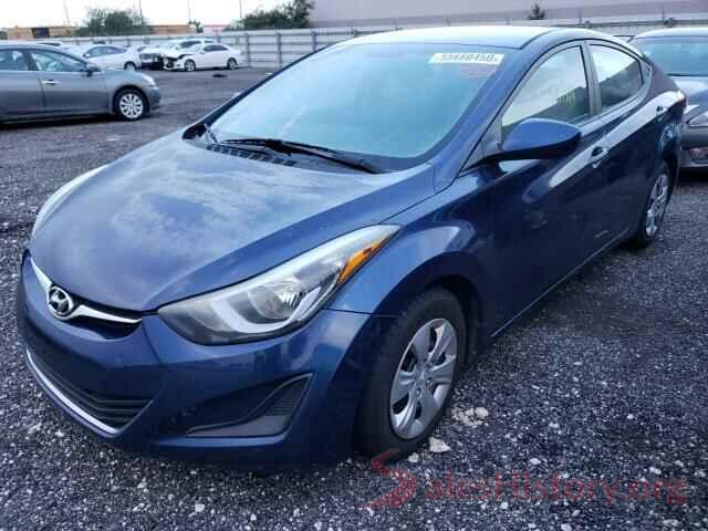 5NPDH4AE7GH770947 2016 HYUNDAI ELANTRA