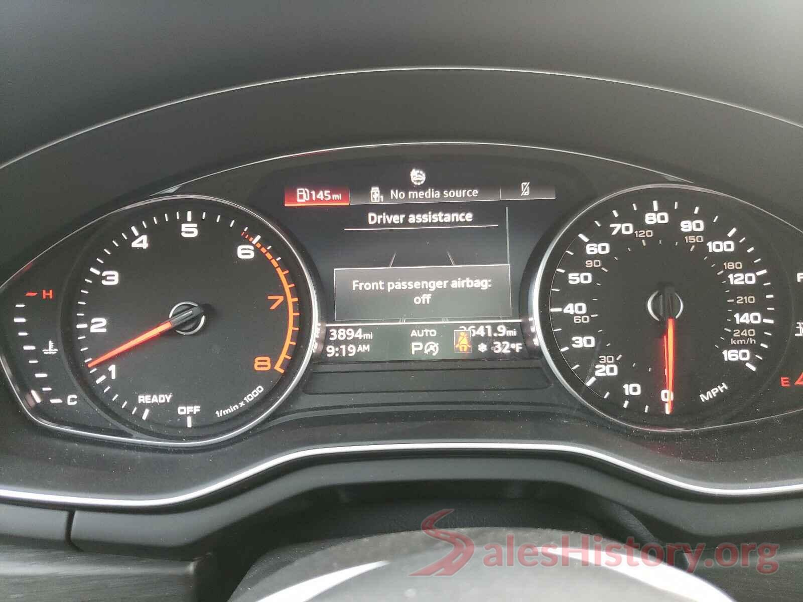 WAUDNAF4XLN009683 2020 AUDI A4