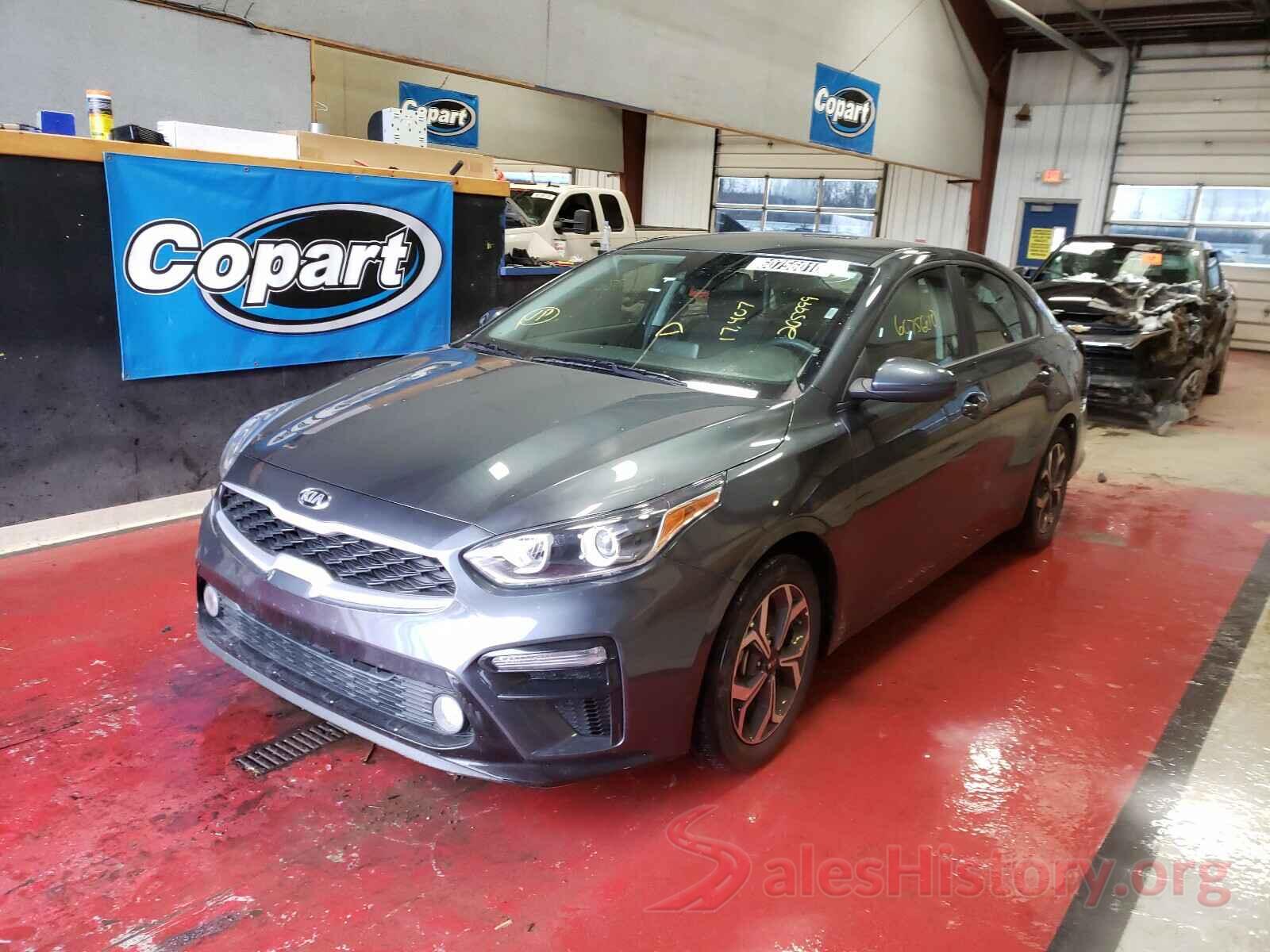 3KPF24AD7LE205999 2020 KIA FORTE