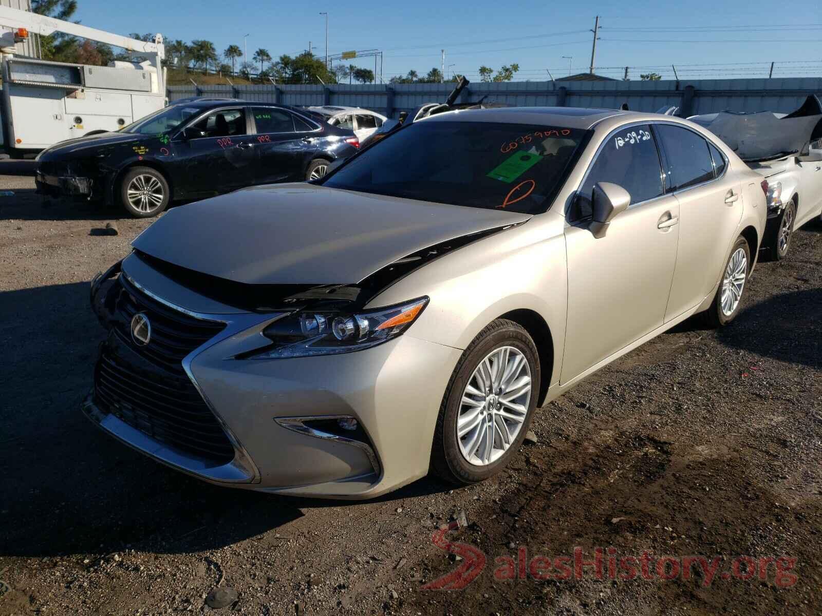 58ABK1GG3GU002280 2016 LEXUS ES350