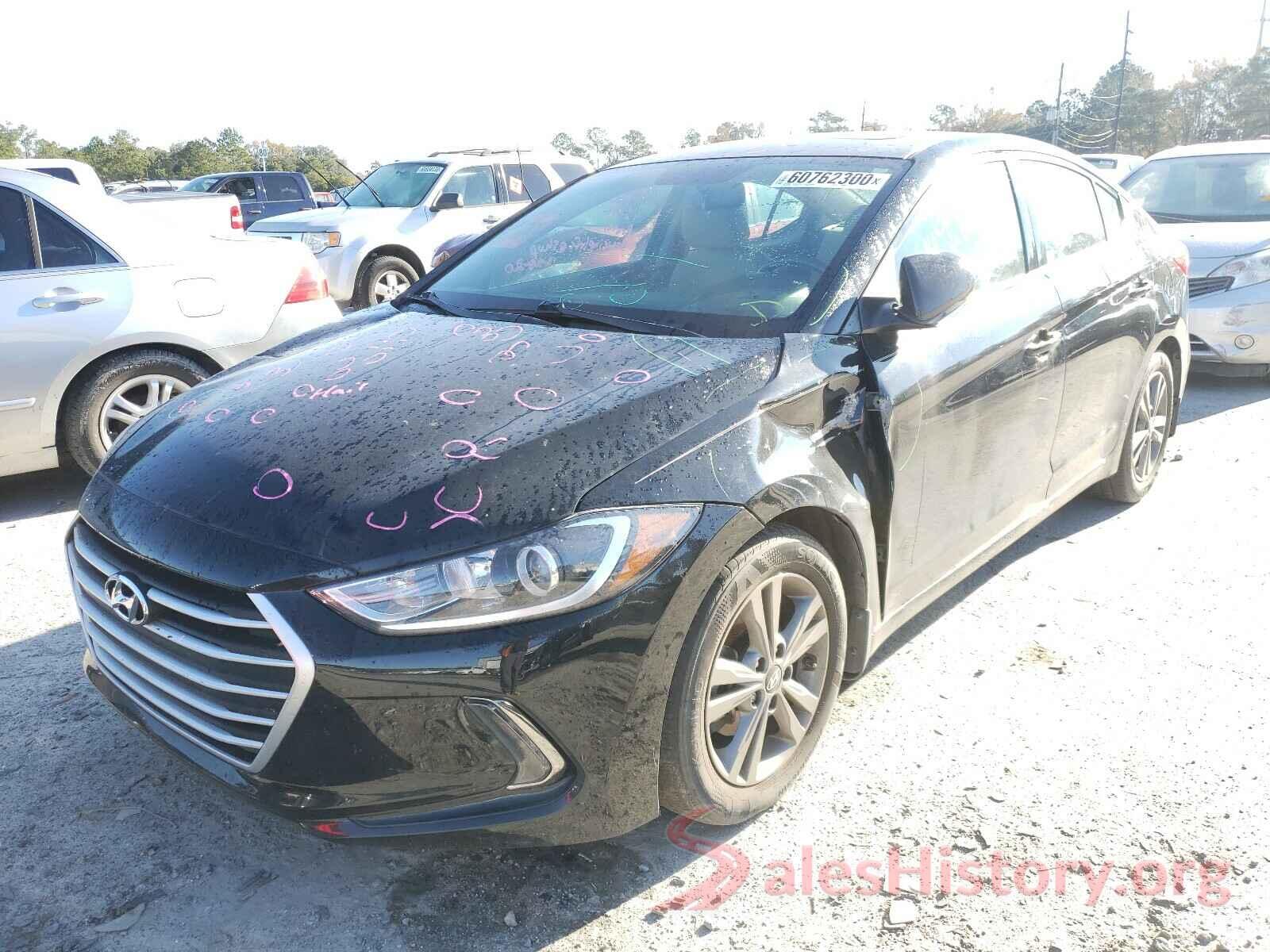 5NPD84LF3JH231450 2018 HYUNDAI ELANTRA