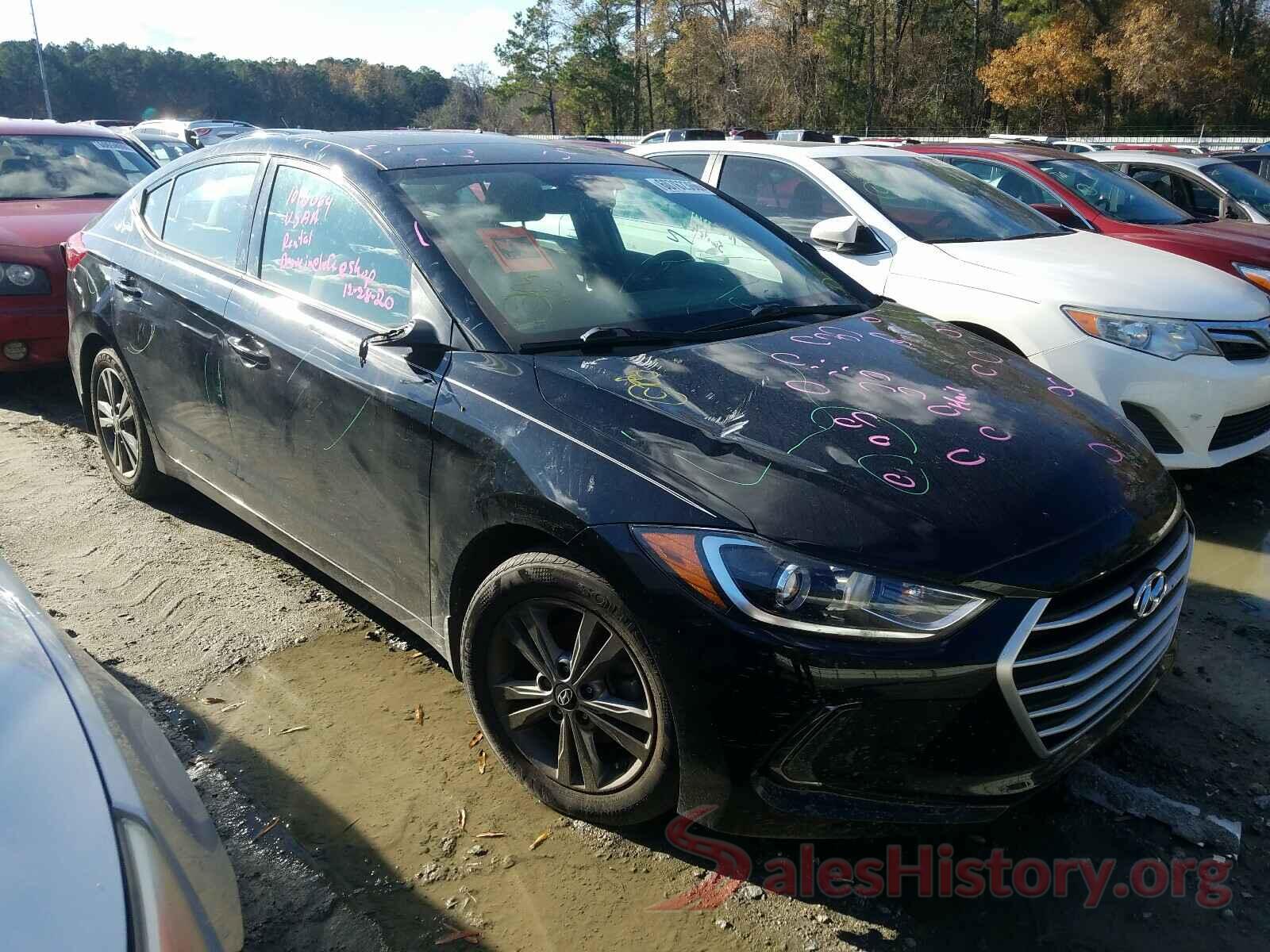 5NPD84LF3JH231450 2018 HYUNDAI ELANTRA