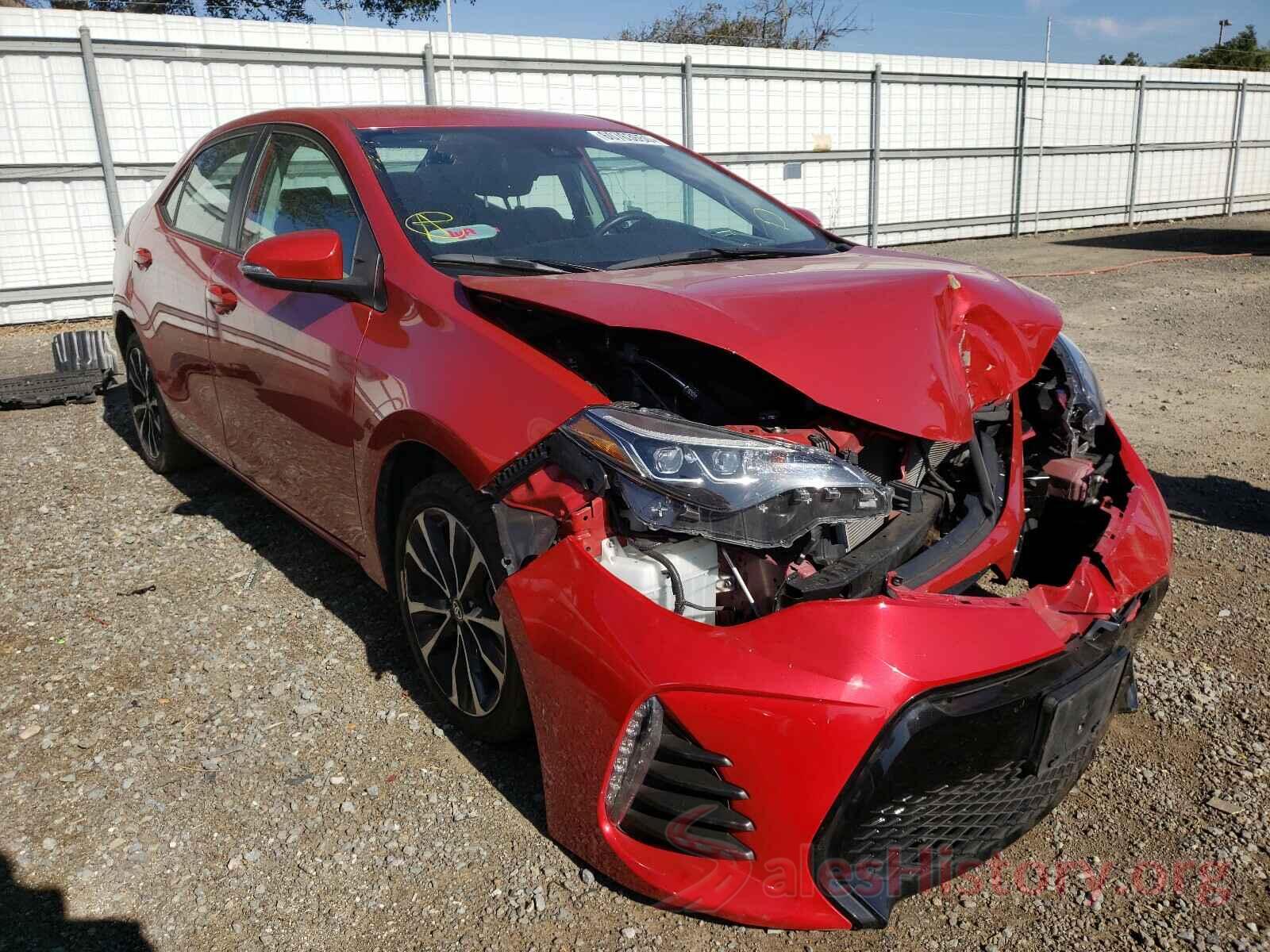 5YFBURHE9KP927380 2019 TOYOTA COROLLA