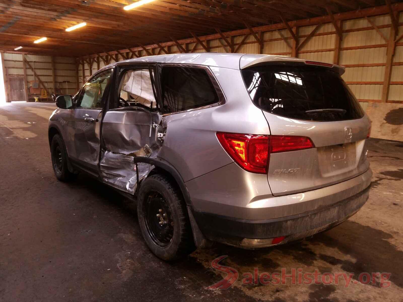 5FNYF6H21HB507352 2017 HONDA PILOT