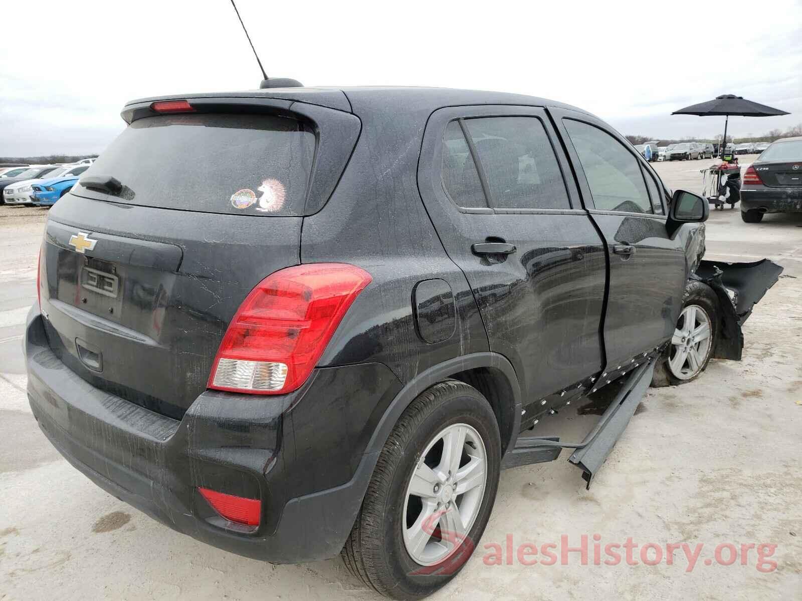 3GNCJKSB7KL197752 2019 CHEVROLET TRAX