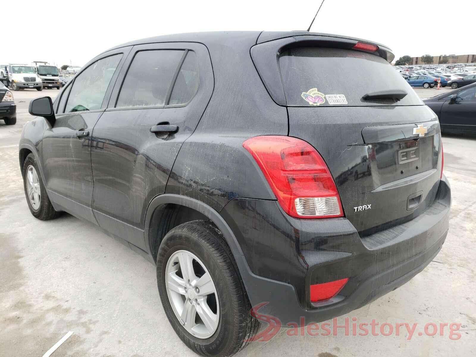 3GNCJKSB7KL197752 2019 CHEVROLET TRAX