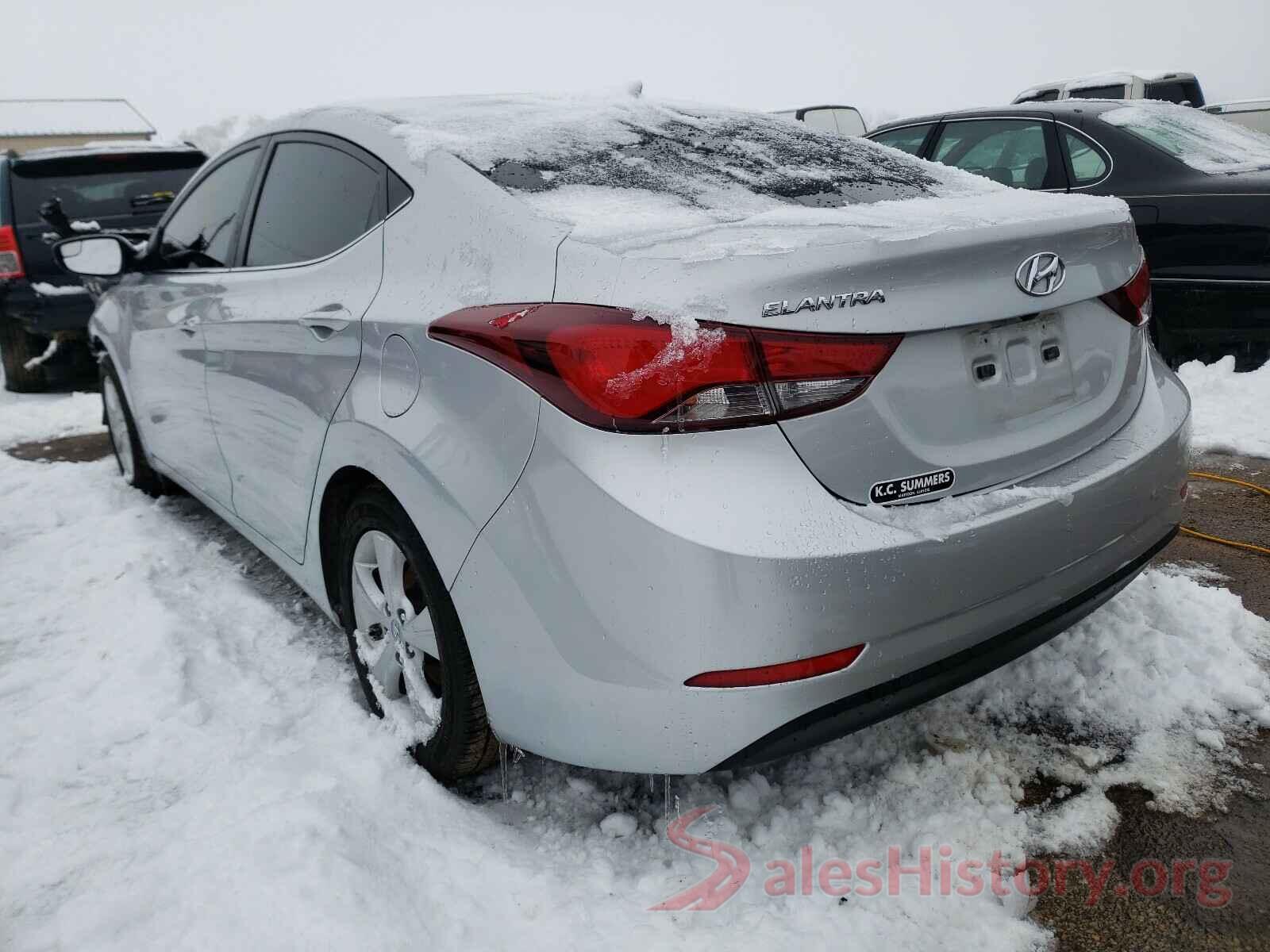 KMHDH4AE7GU560981 2016 HYUNDAI ELANTRA