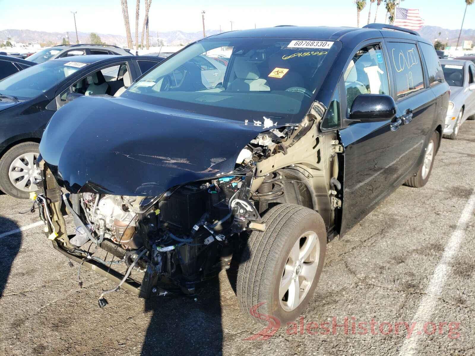 5TDKZ3DC5LS050480 2020 TOYOTA SIENNA