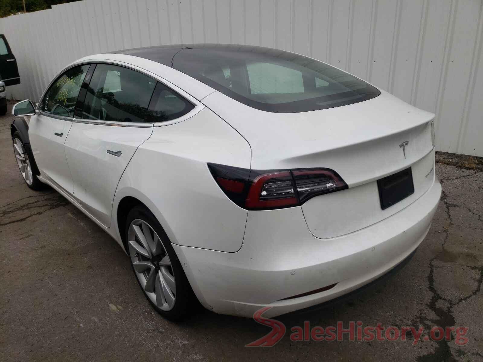 5YJ3E1EB7LF667393 2020 TESLA MODEL 3