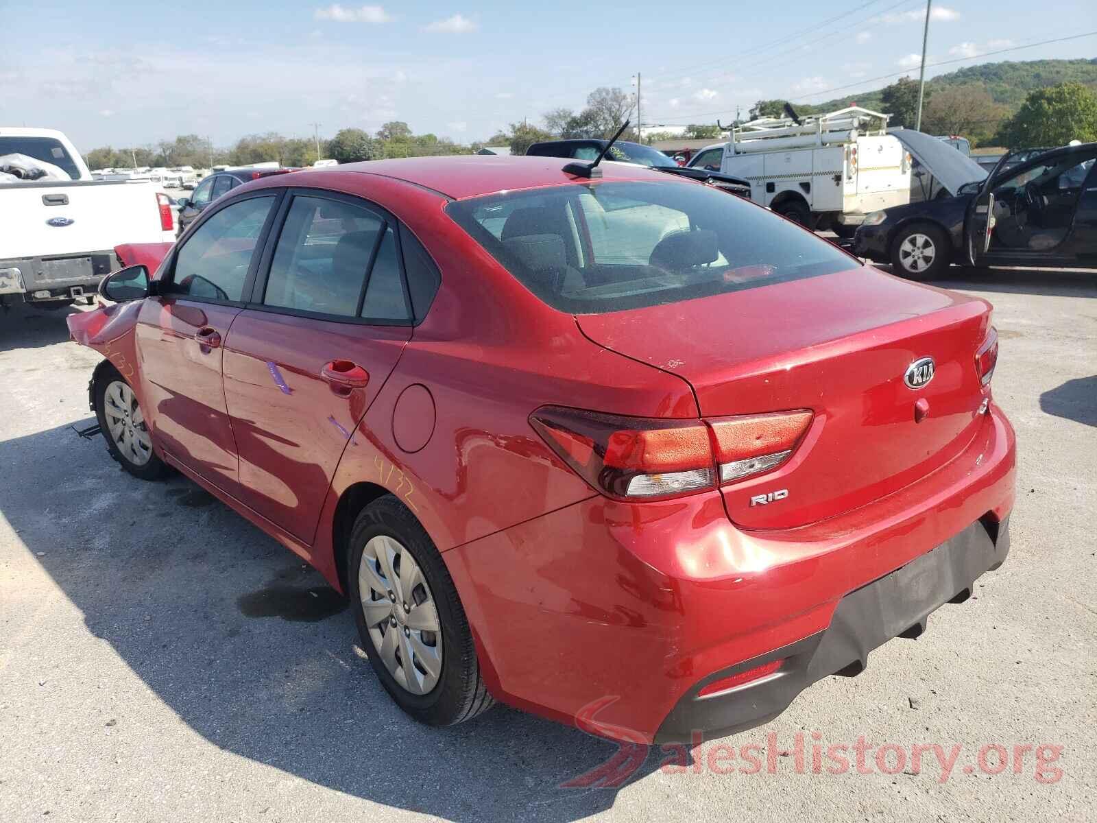 3KPA24ABXJE077649 2018 KIA RIO