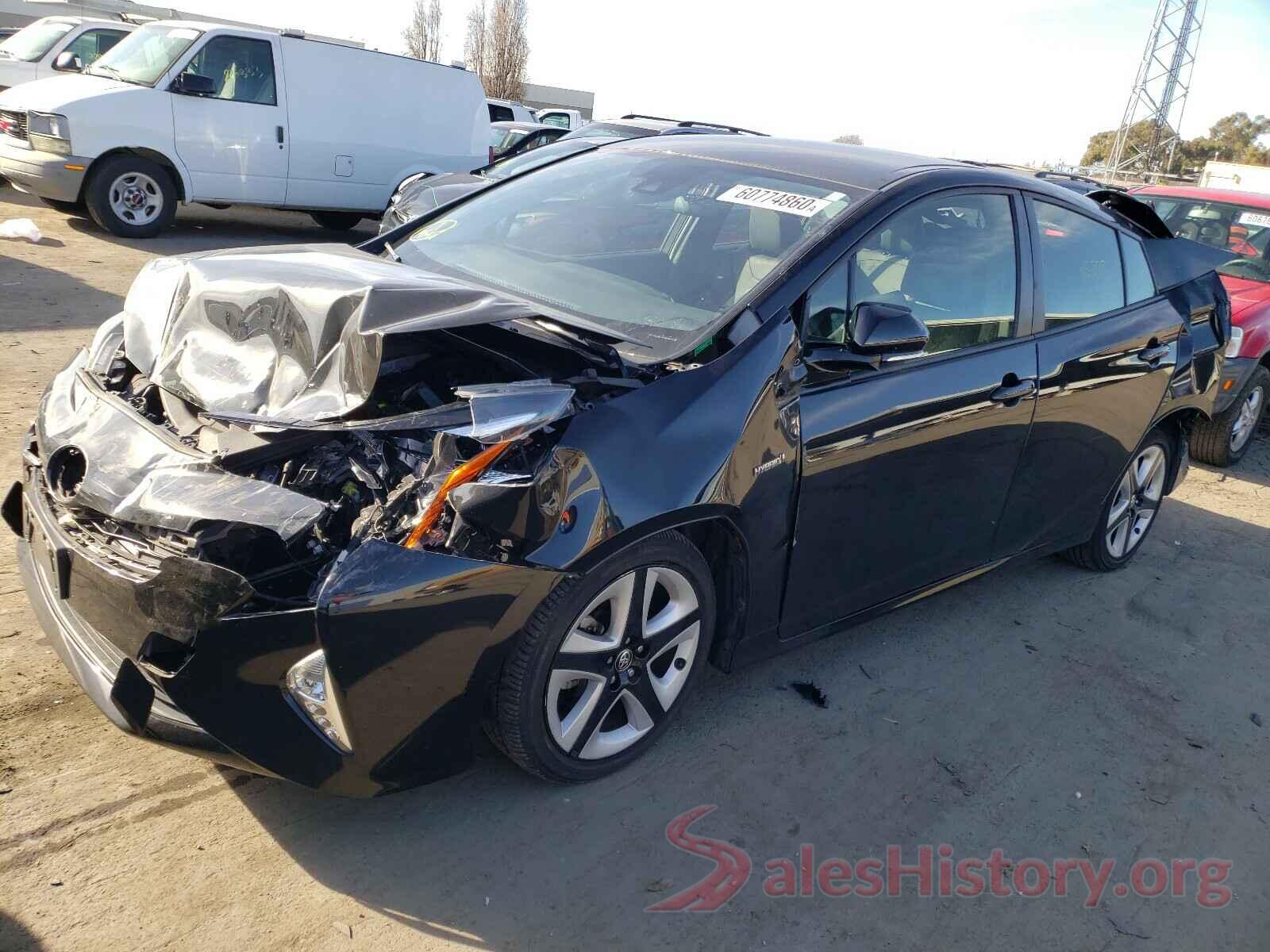 JTDKARFU0G3008970 2016 TOYOTA PRIUS