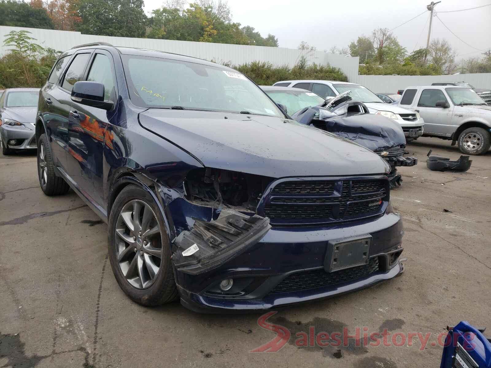 1C4RDJDG8HC691586 2017 DODGE DURANGO