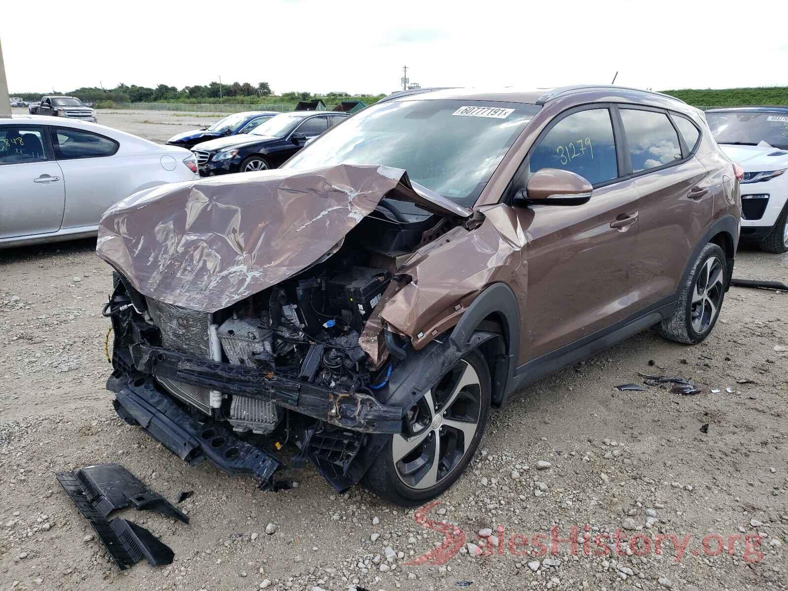 KM8J33A20GU176719 2016 HYUNDAI TUCSON