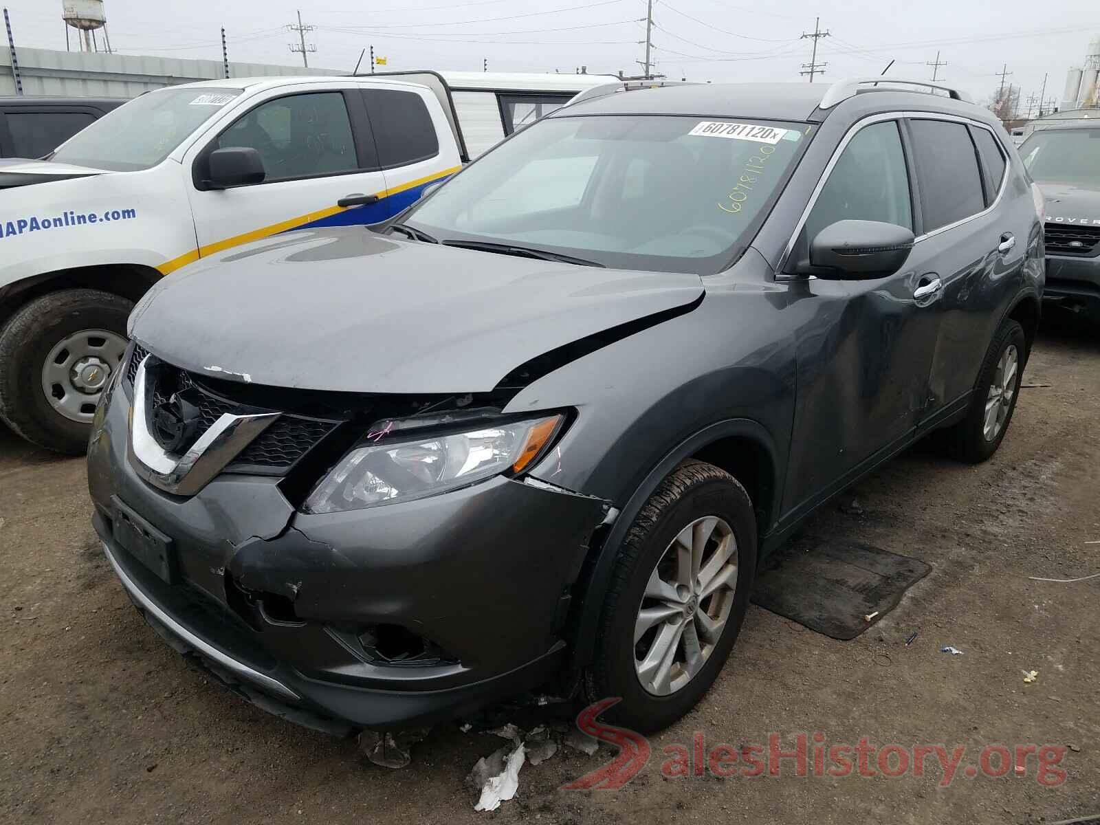 KNMAT2MV8GP685315 2016 NISSAN ROGUE