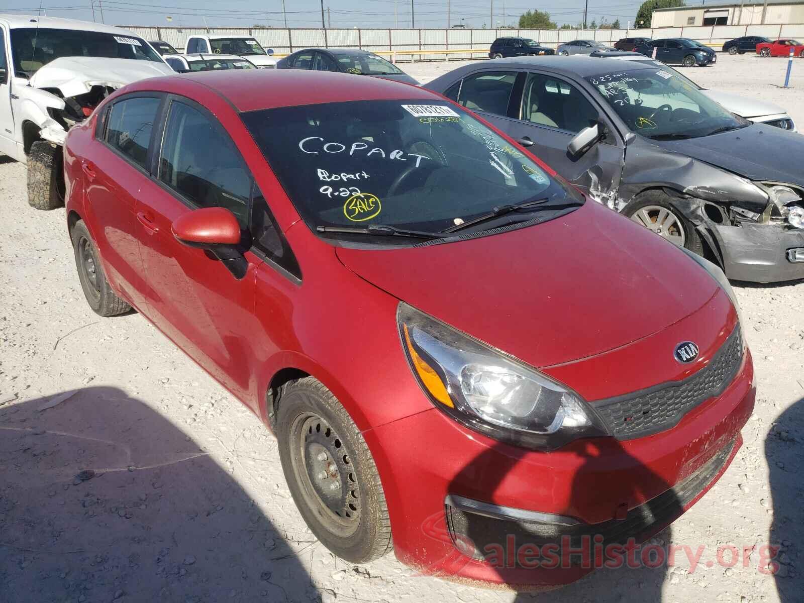 KNADM4A38H6006284 2017 KIA RIO