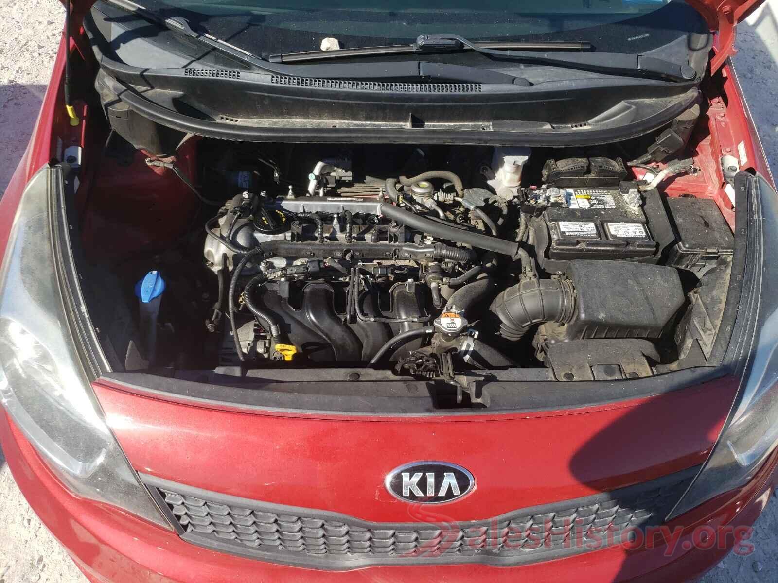 KNADM4A38H6006284 2017 KIA RIO