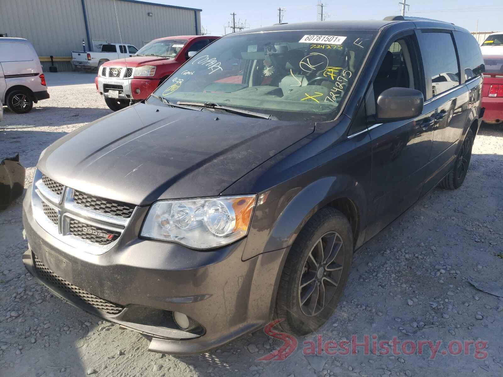 2C4RDGCGXHR724275 2017 DODGE GRAND CARA