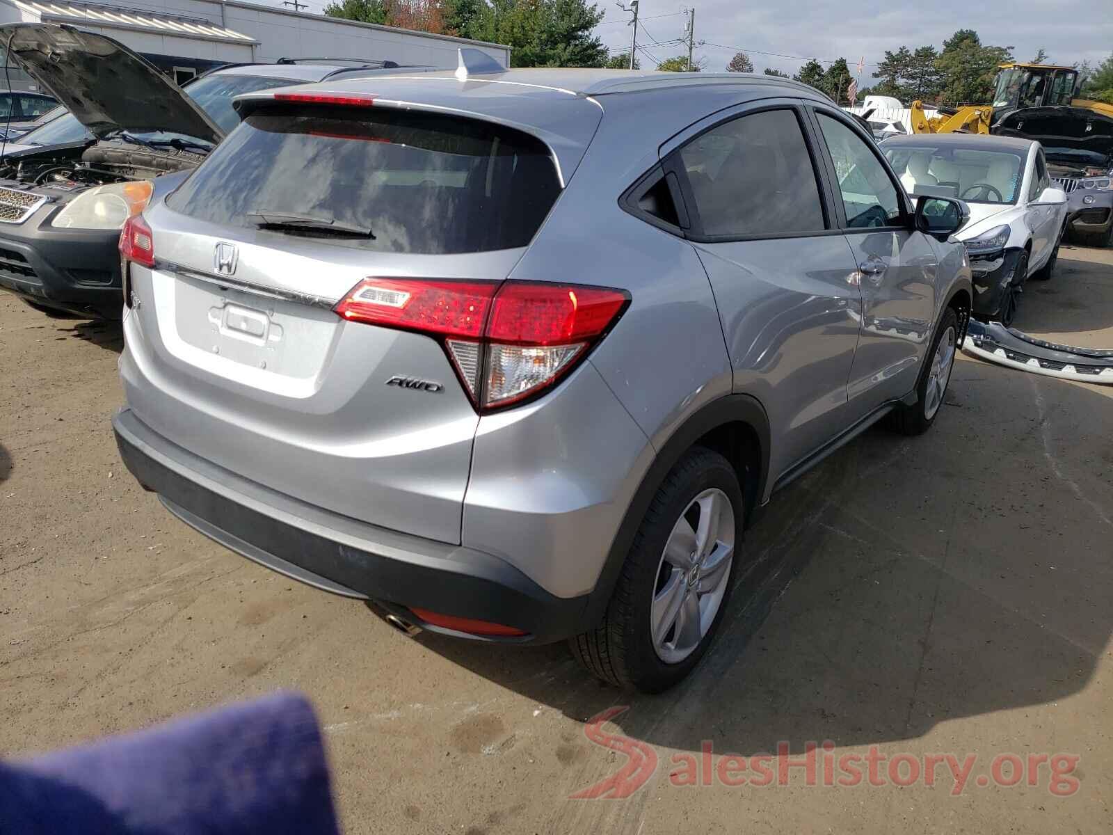 3CZRU6H54KM723634 2019 HONDA HR-V