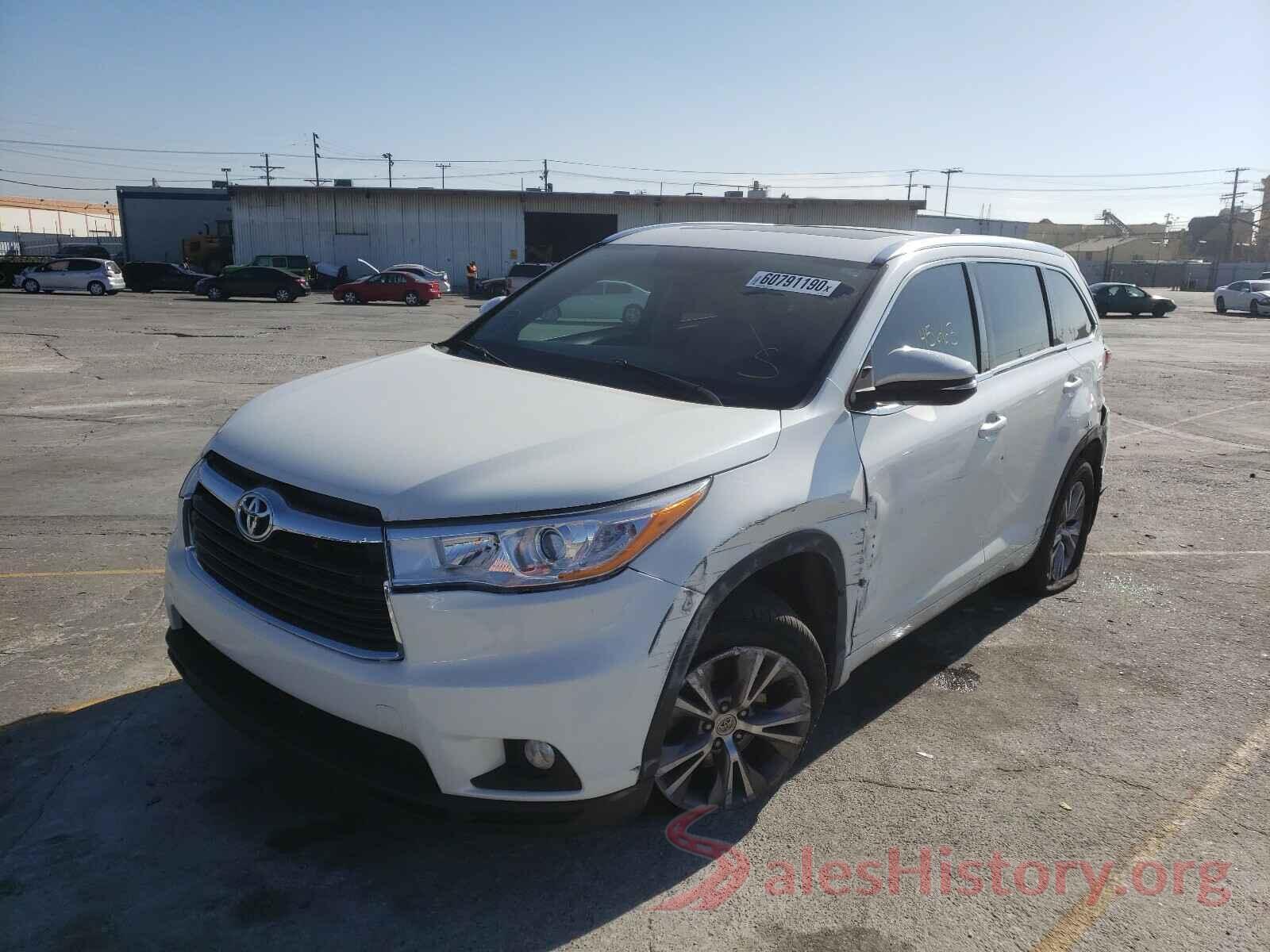 5TDJKRFH1FS216686 2015 TOYOTA HIGHLANDER