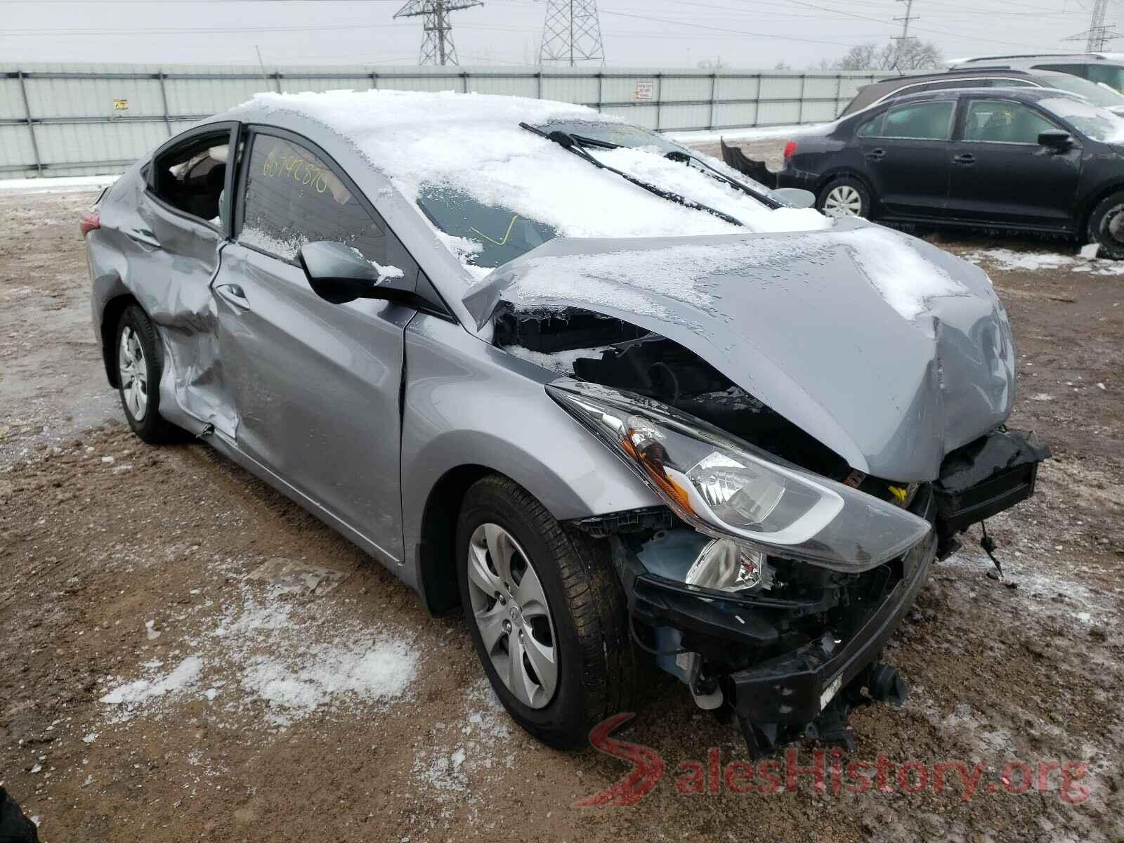 5NPDH4AE0GH777268 2016 HYUNDAI ELANTRA