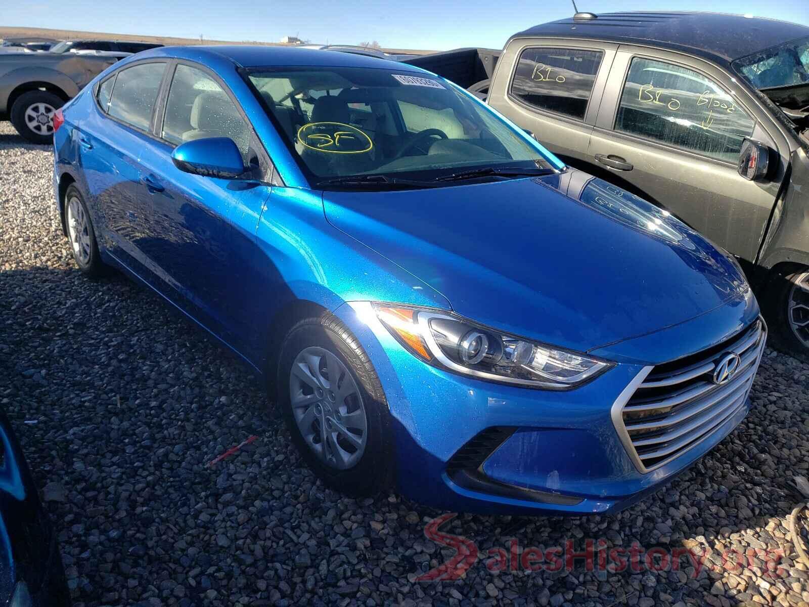 5NPD74LF7JH247377 2018 HYUNDAI ELANTRA